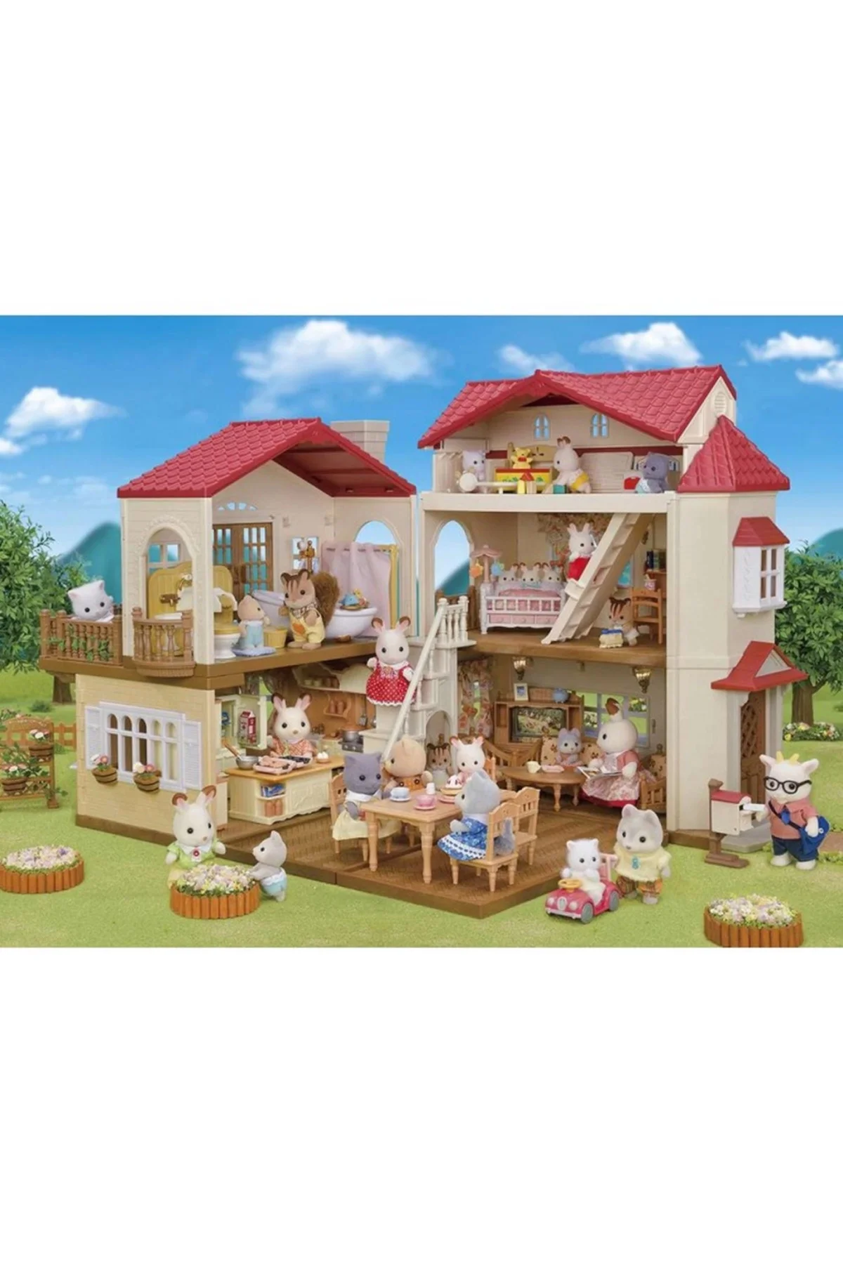 Sylvanian Families Oyun Odalı Işıklı Şehir Evi 5708