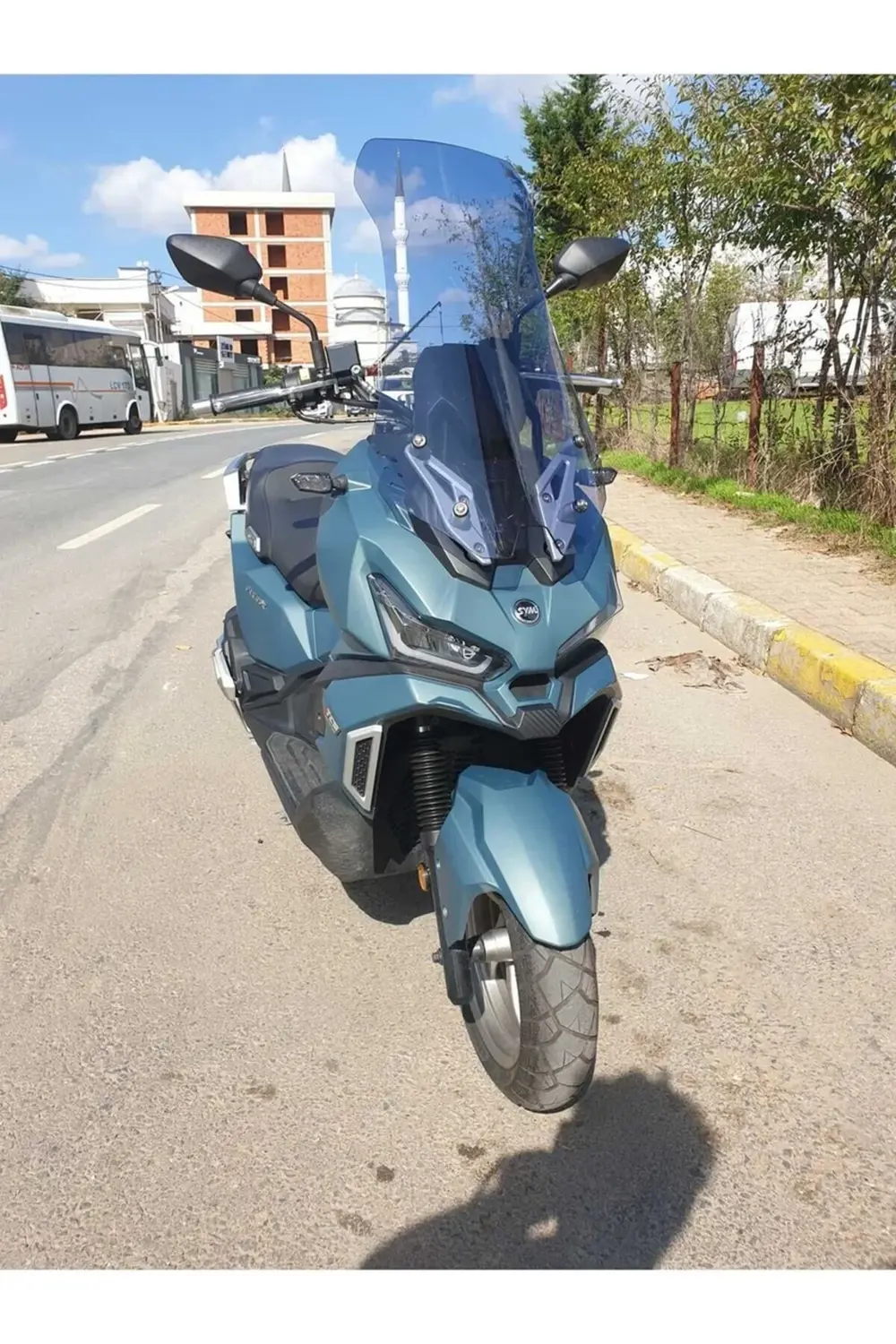 SYM Adx 125 Ön Cam 2023-2025 Model 62cm Füme Renkli 4mm
