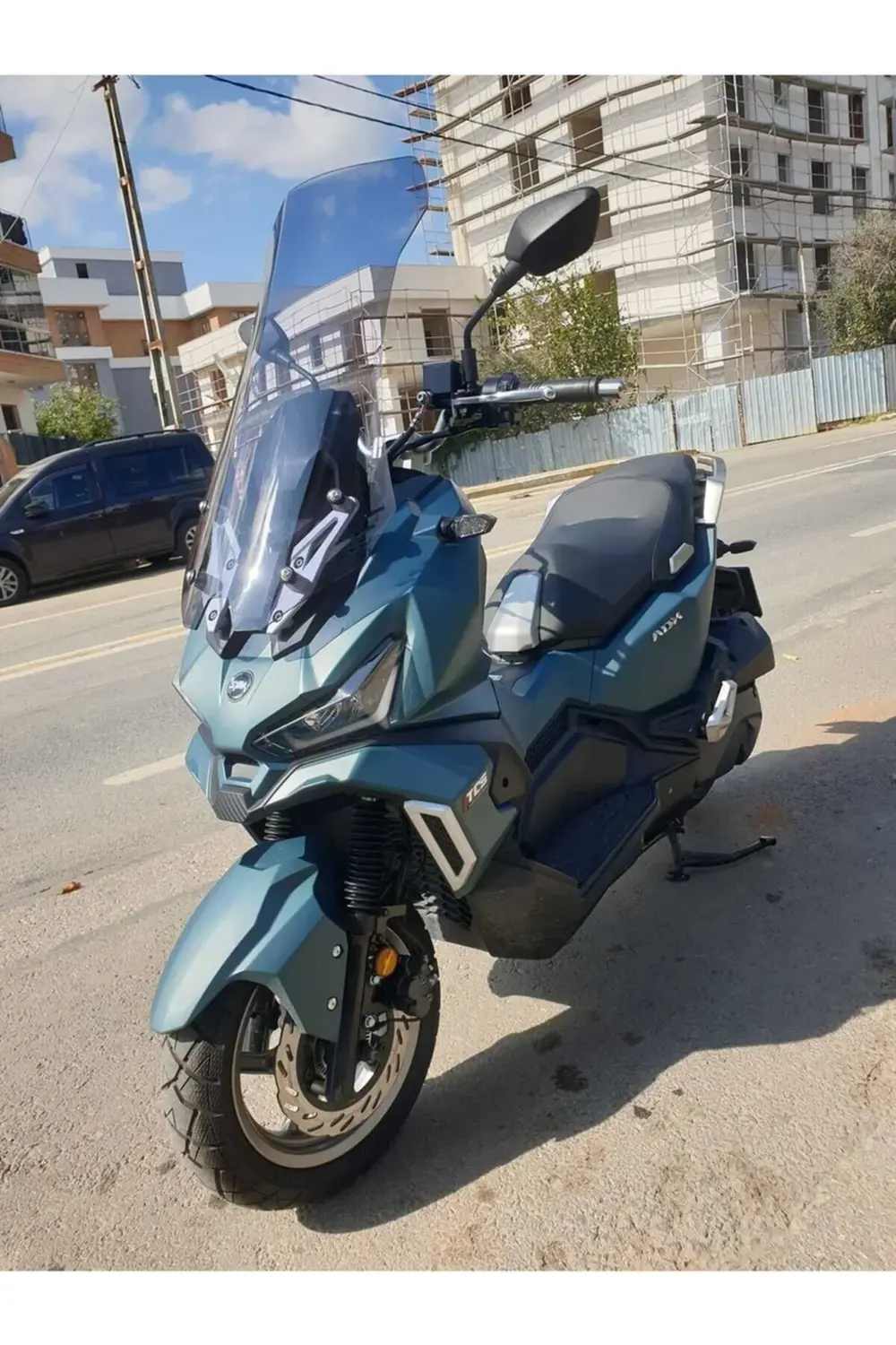 SYM Adx 125 Ön Cam 2023-2025 Model 62cm Füme Renkli 4mm