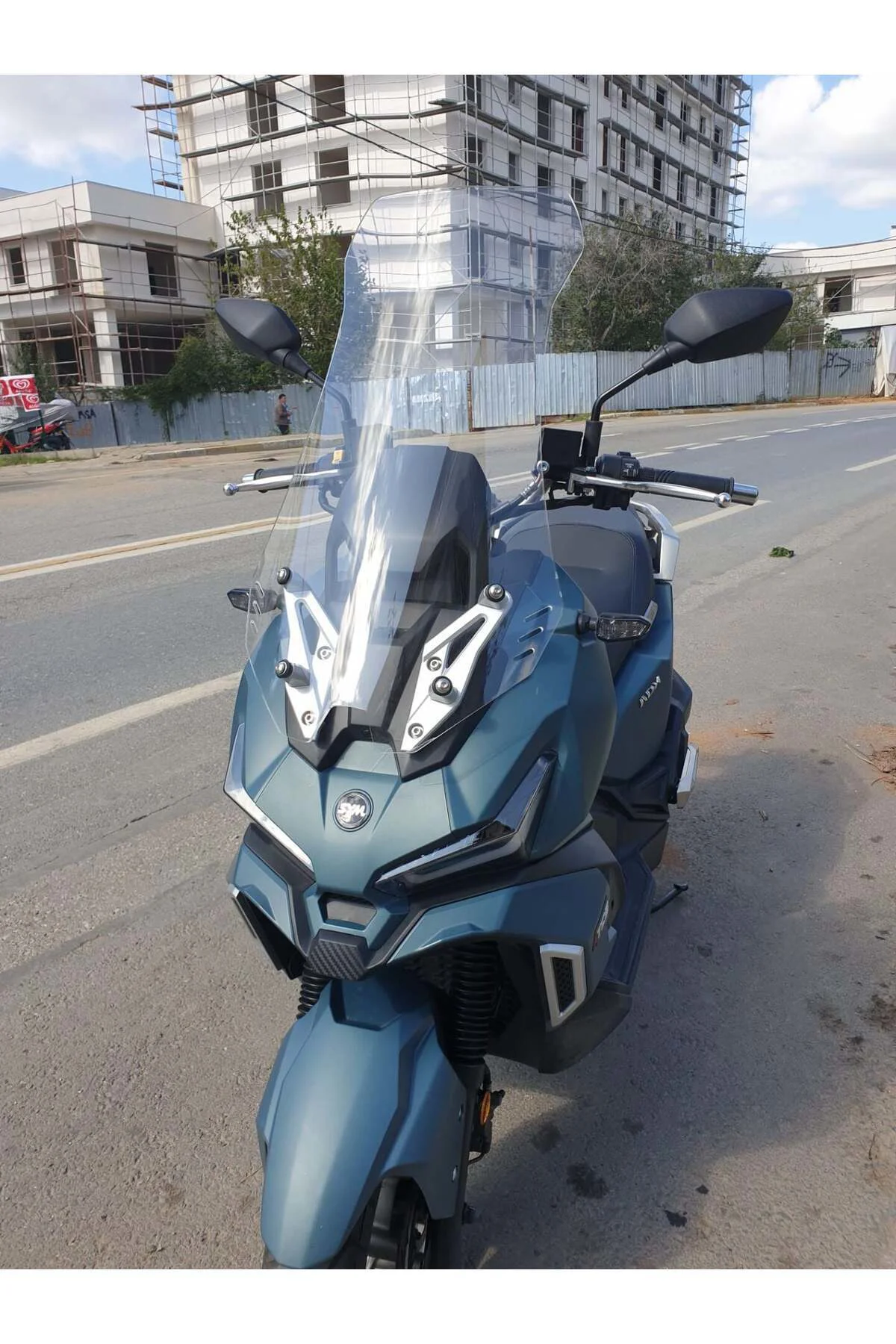 SYM Adx 125 Ön Cam 2023-2026 Model 62cm Şeffaf Renkli 4mm