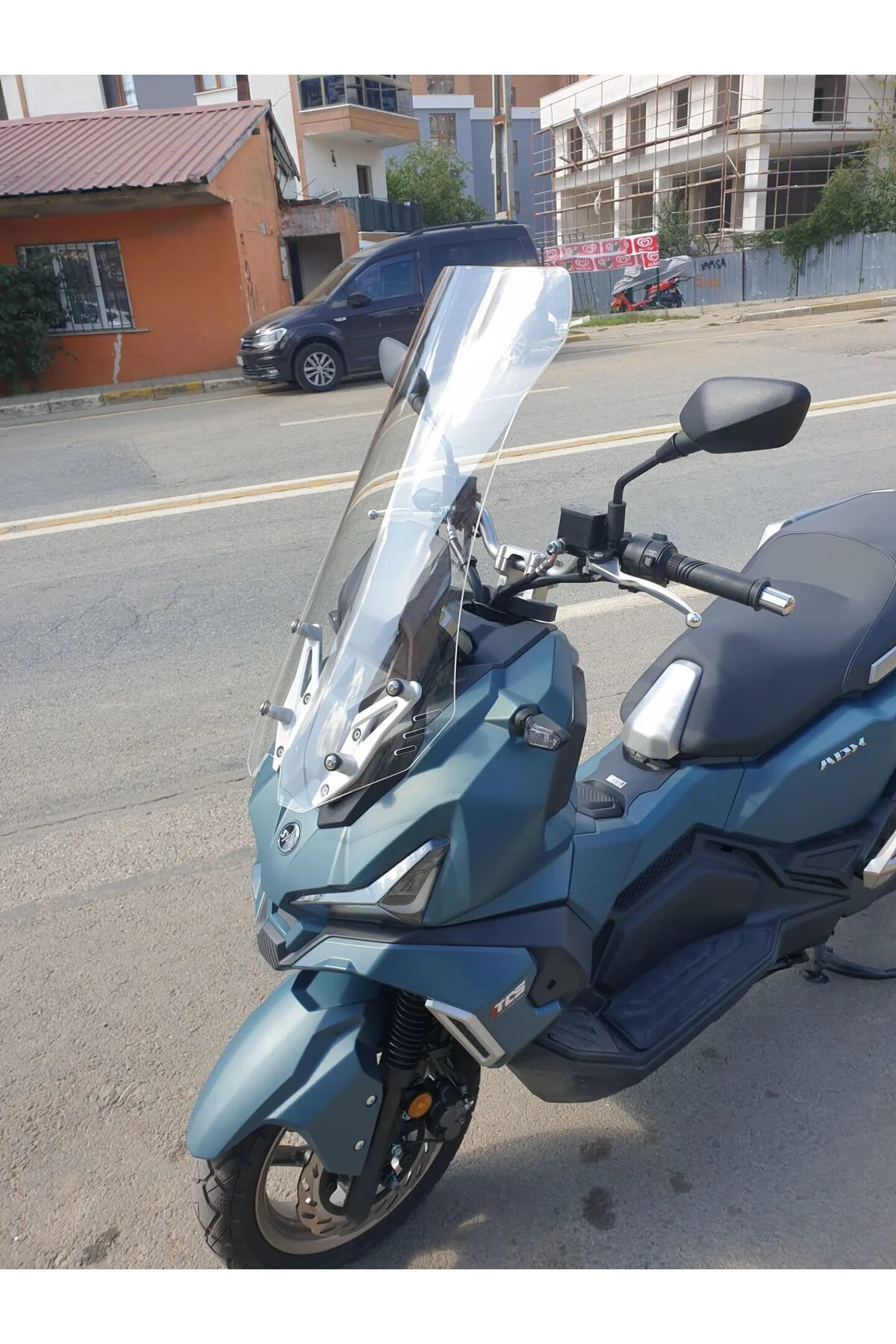 SYM Adx 125 Ön Cam 2023-2026 Model 62cm Şeffaf Renkli 4mm