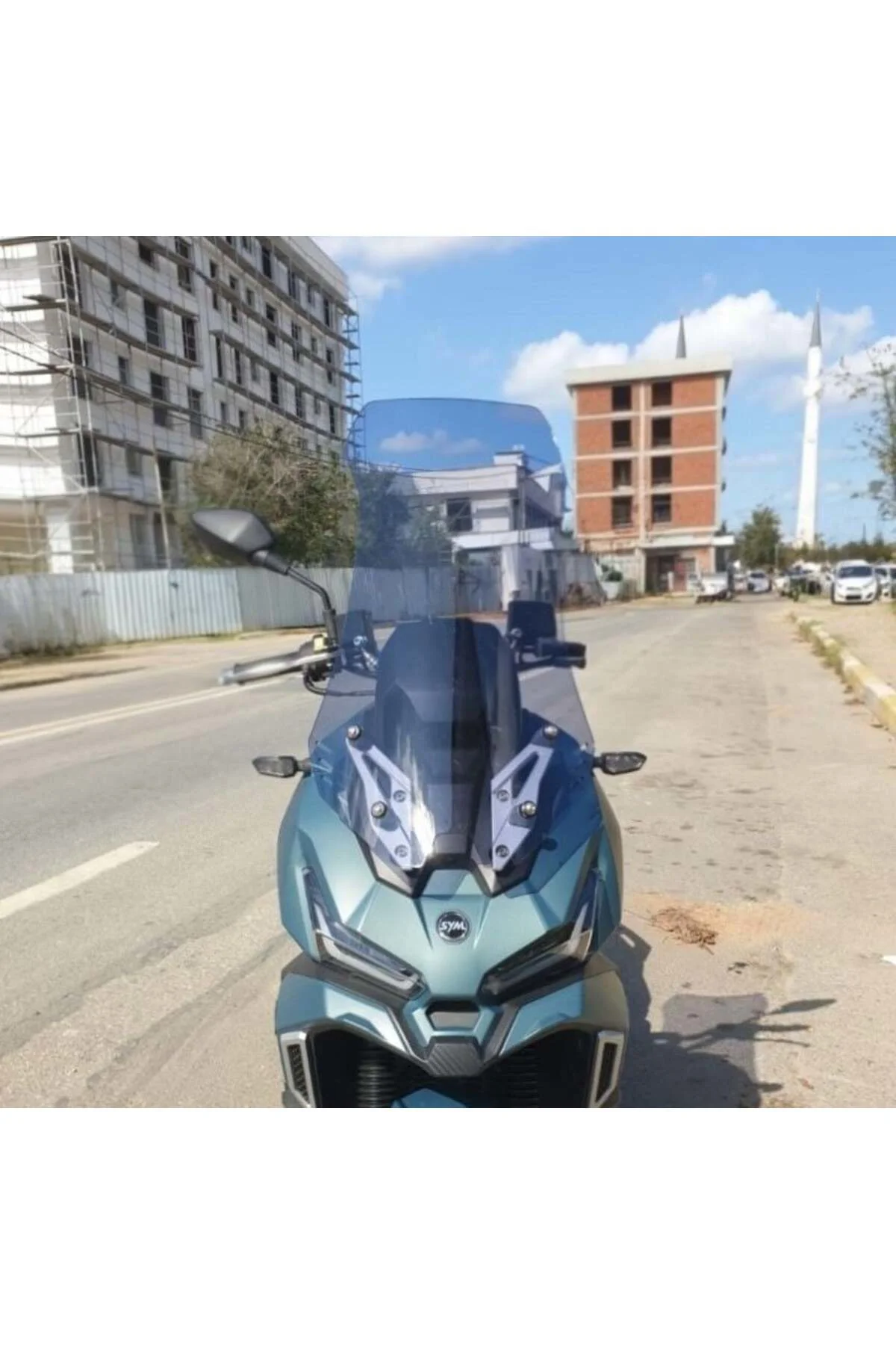 SYM Adx 125 Ön Cam 2023-2026 Model 62cm Füme Renkli 4mm