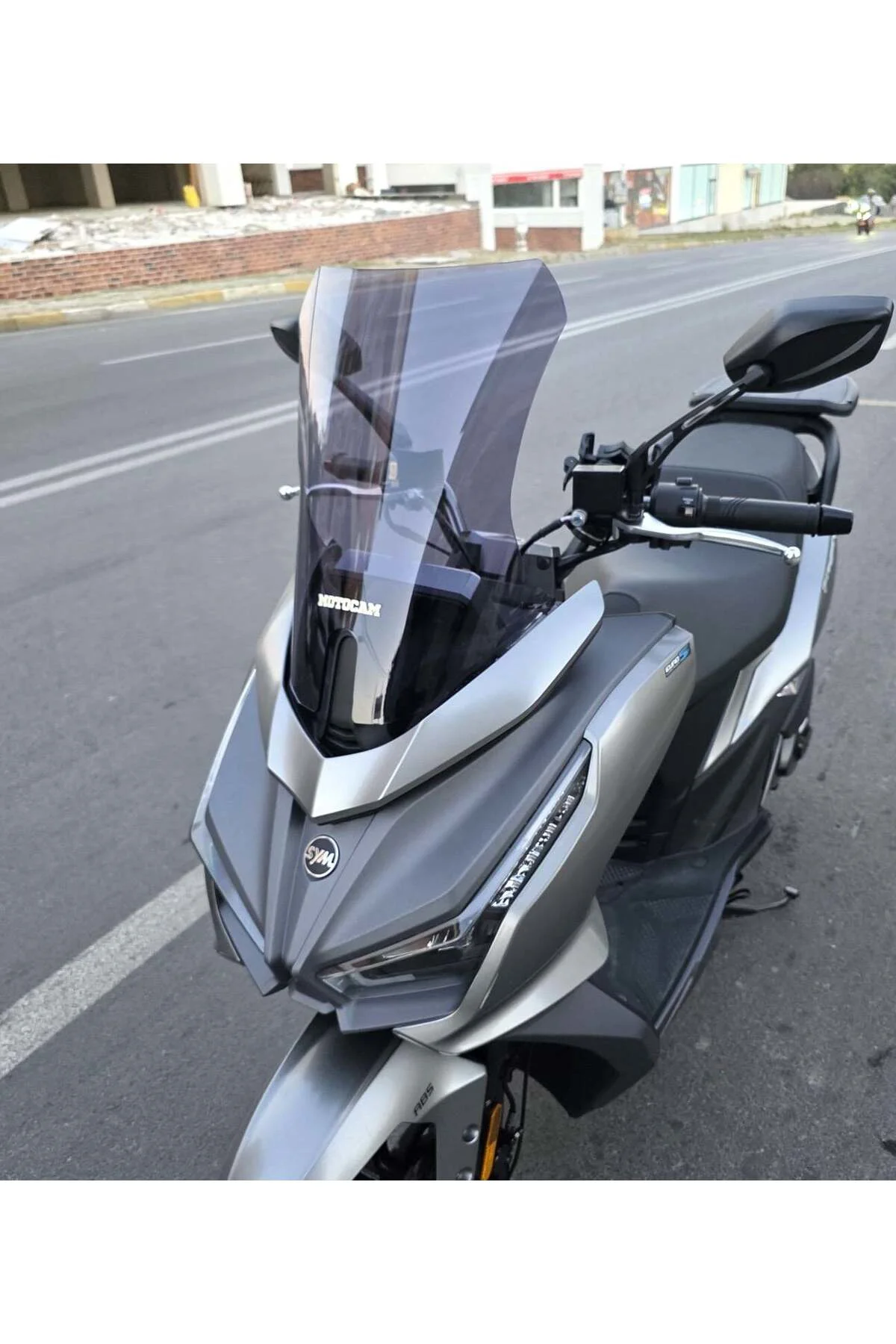 Sym JET 14 EVO 200 PLUS Ön Cam 2023-2026 Model 45cm Füme Renkli 4