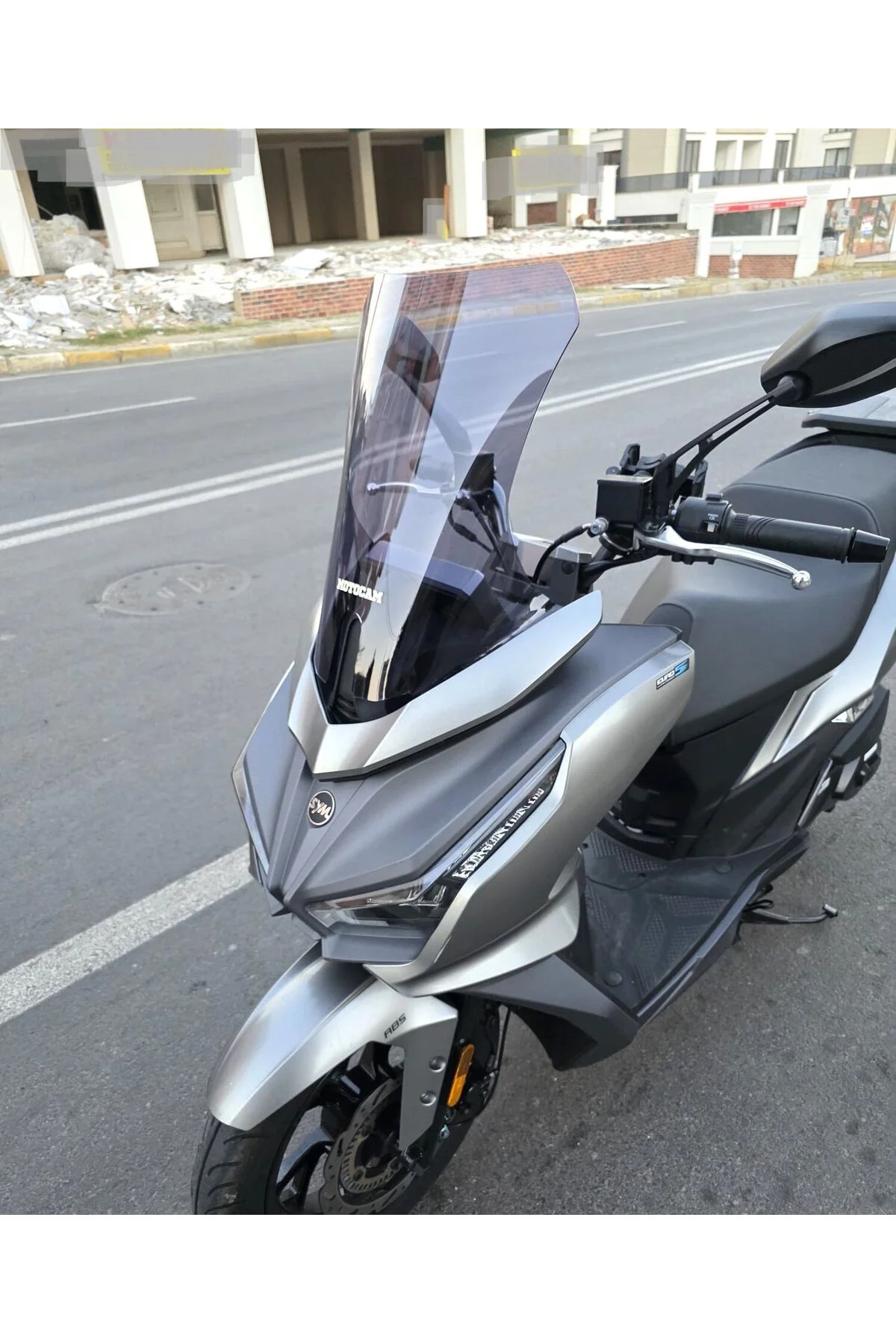 Sym JET 14 EVO 200 PLUS Ön Cam 2023-2026 Model 45cm Füme Renkli 4