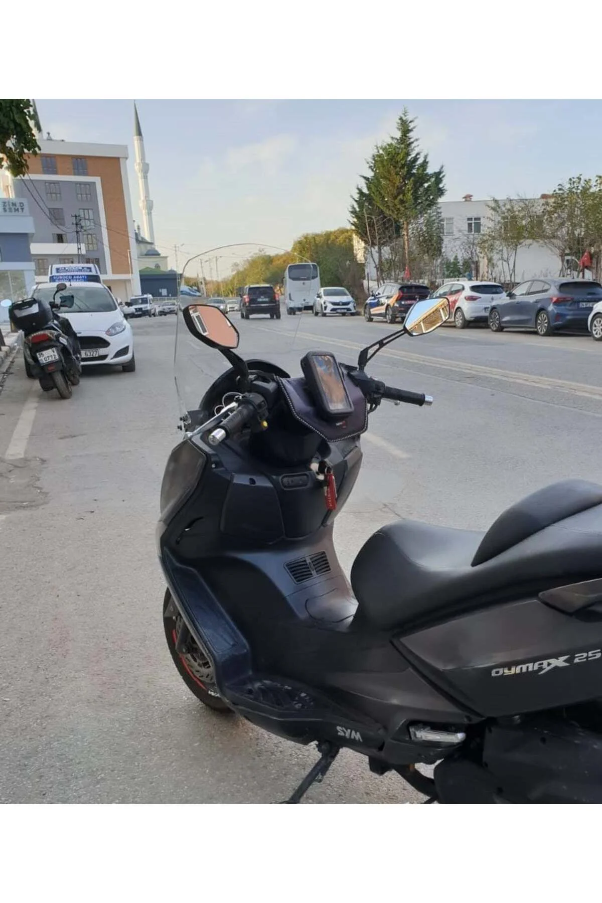 SYM Joymax 250 İ Ön Cam 2013-2016 Model 65cm Şeffaf Renkli 4mm OR