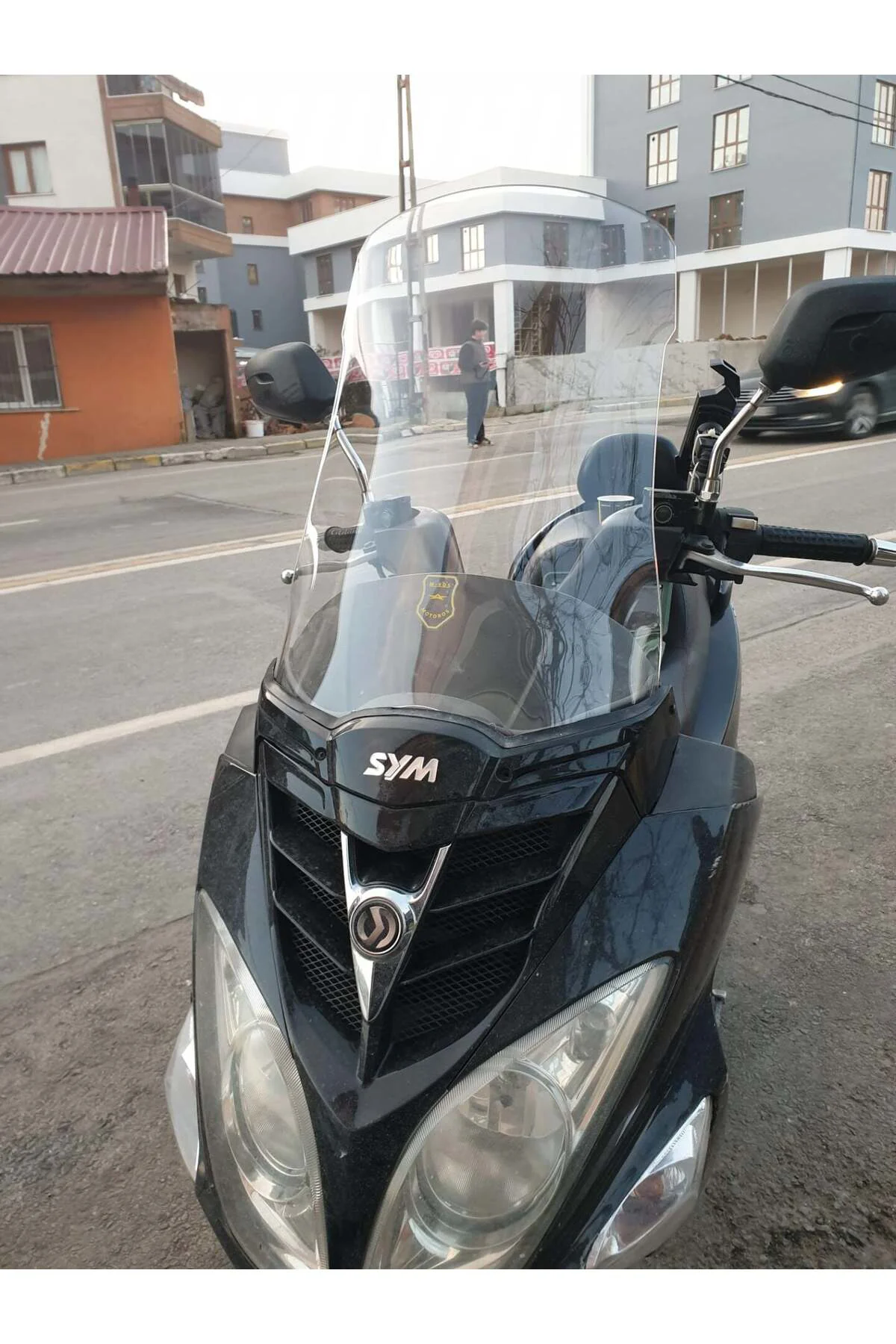 SYM Joyride 200 Ön Cam 2009-2018 Model 53cm Şeffaf Renkli 4mm