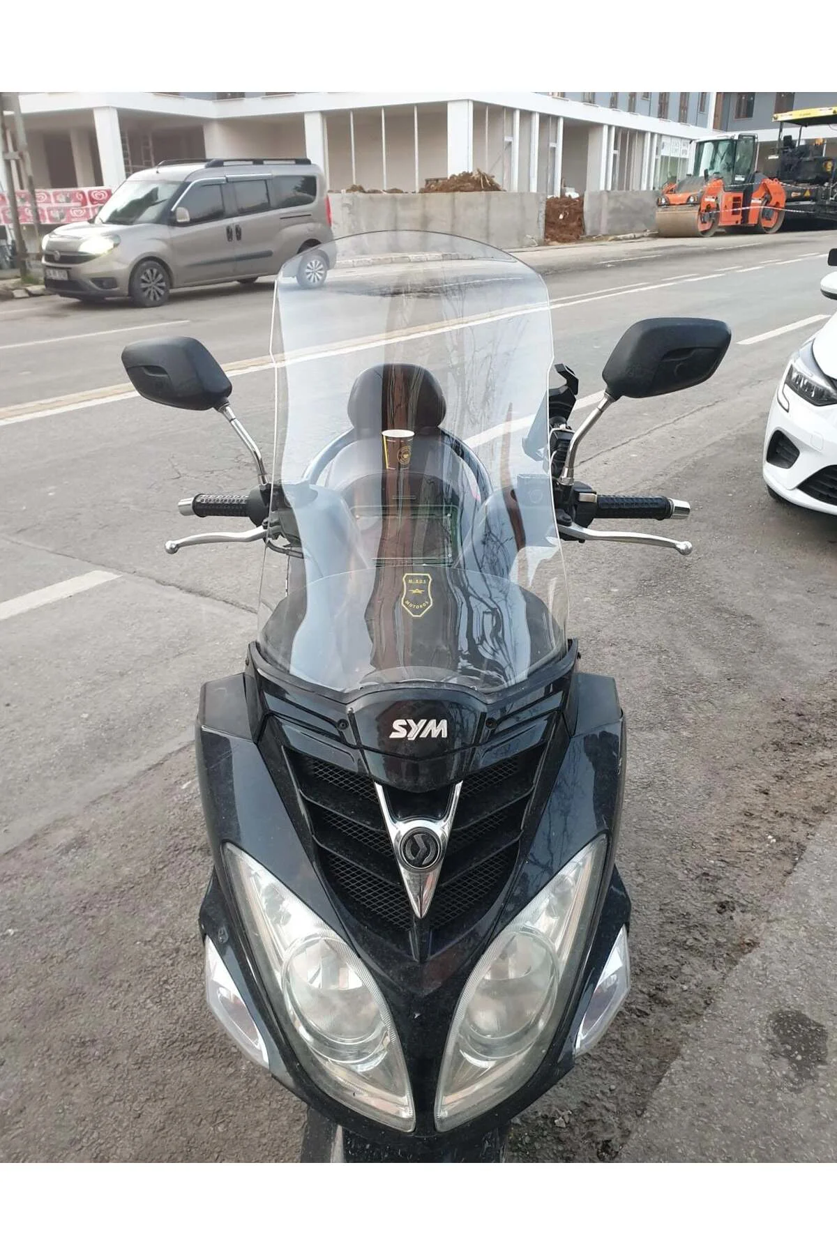 SYM Joyride 200 Ön Cam 2009-2018 Model 53cm Şeffaf Renkli 4mm
