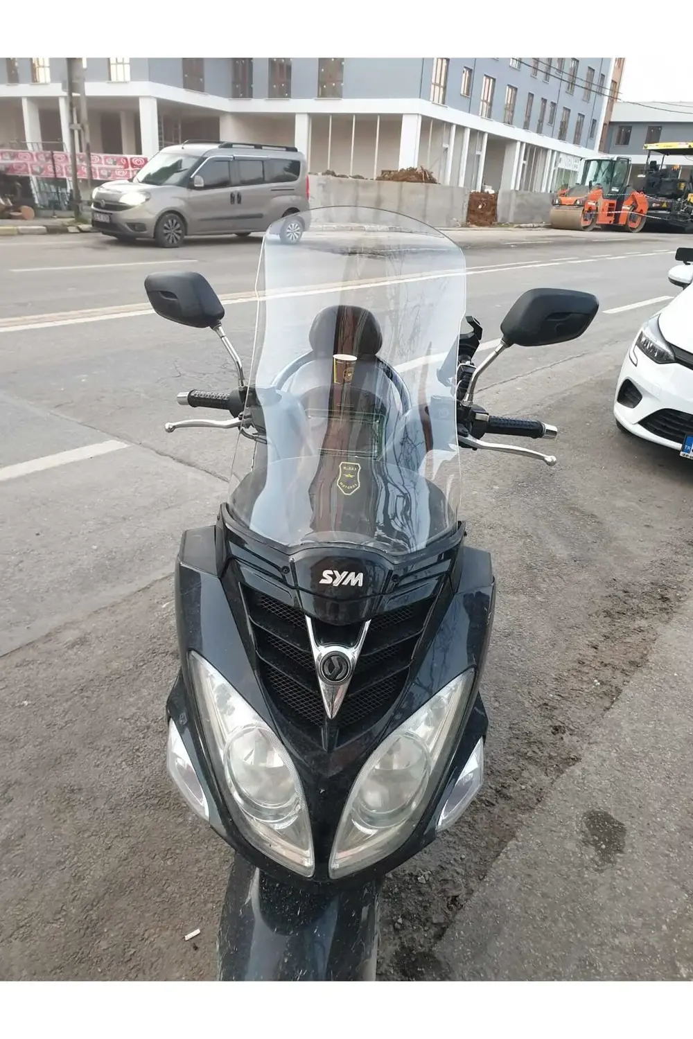 Sym Joyride 200 Ön Cam 2009 2018 Model 53cm Şeffaf Renkli 4mm
