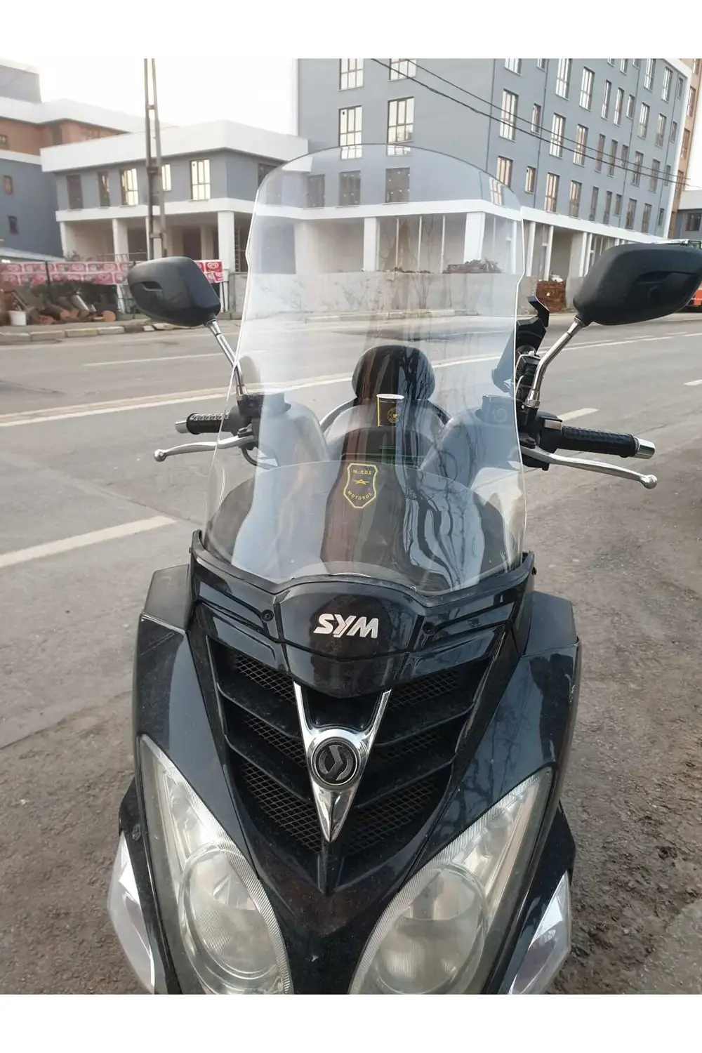 Sym Joyride 200 Ön Cam 2009 2018 Model 53cm Şeffaf Renkli 4mm