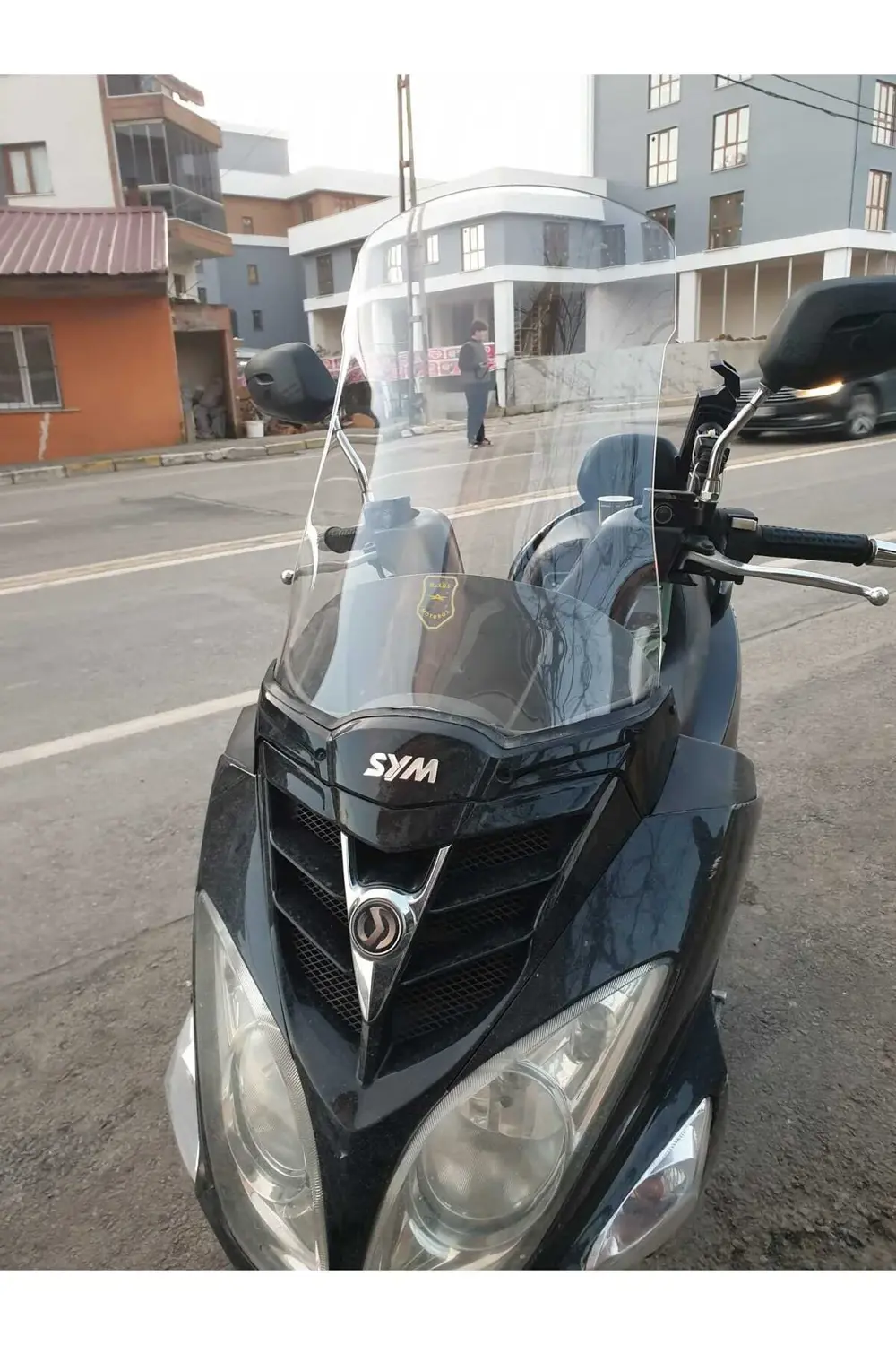 Sym Joyride 200 Ön Cam 2009 2018 Model 53cm Şeffaf Renkli 4mm