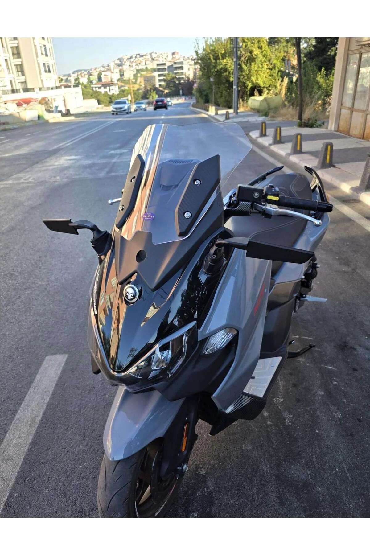 Sym Maxsym TL 508 Ön Cam 2022-2026 Model 41cm Şeffaf Renkli 4mm S