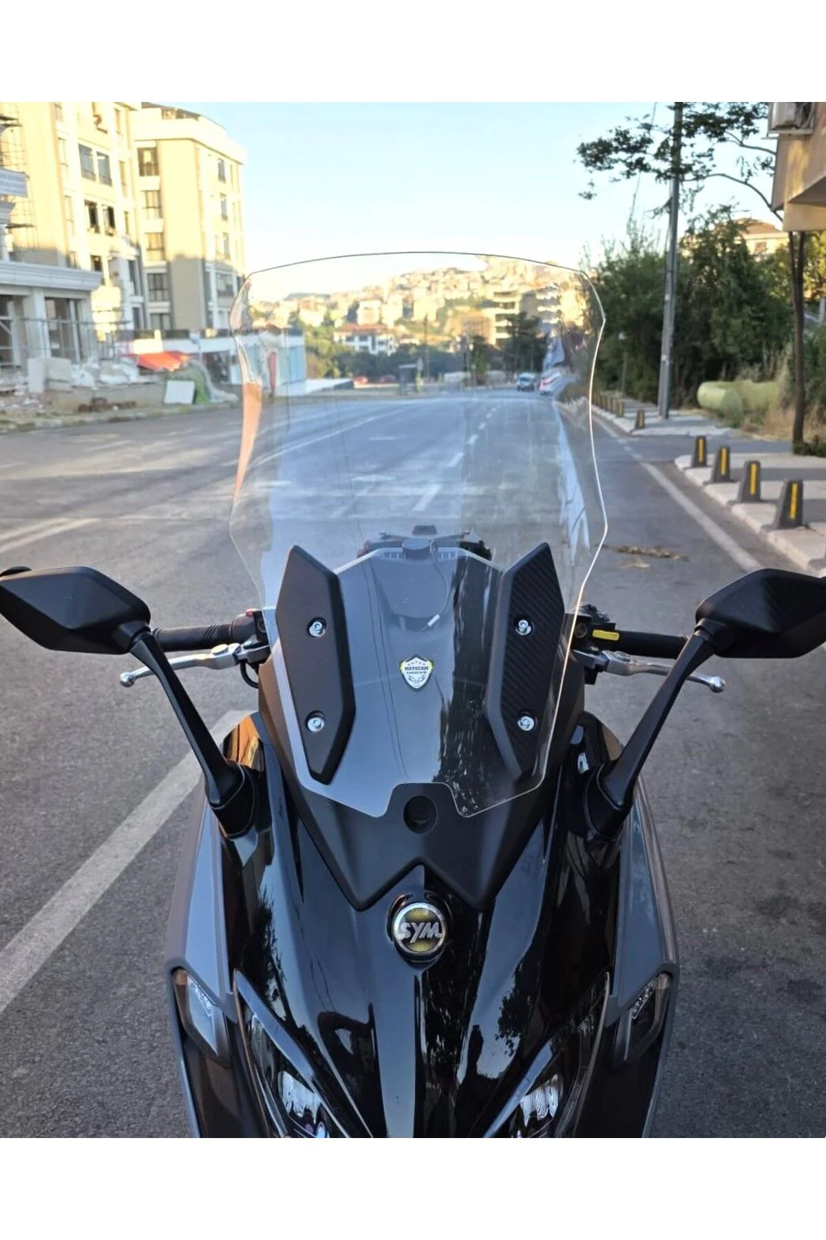 Sym Maxsym TL 508 Ön Cam 2022-2026 Model 65cm Şeffaf Renkli 4mm