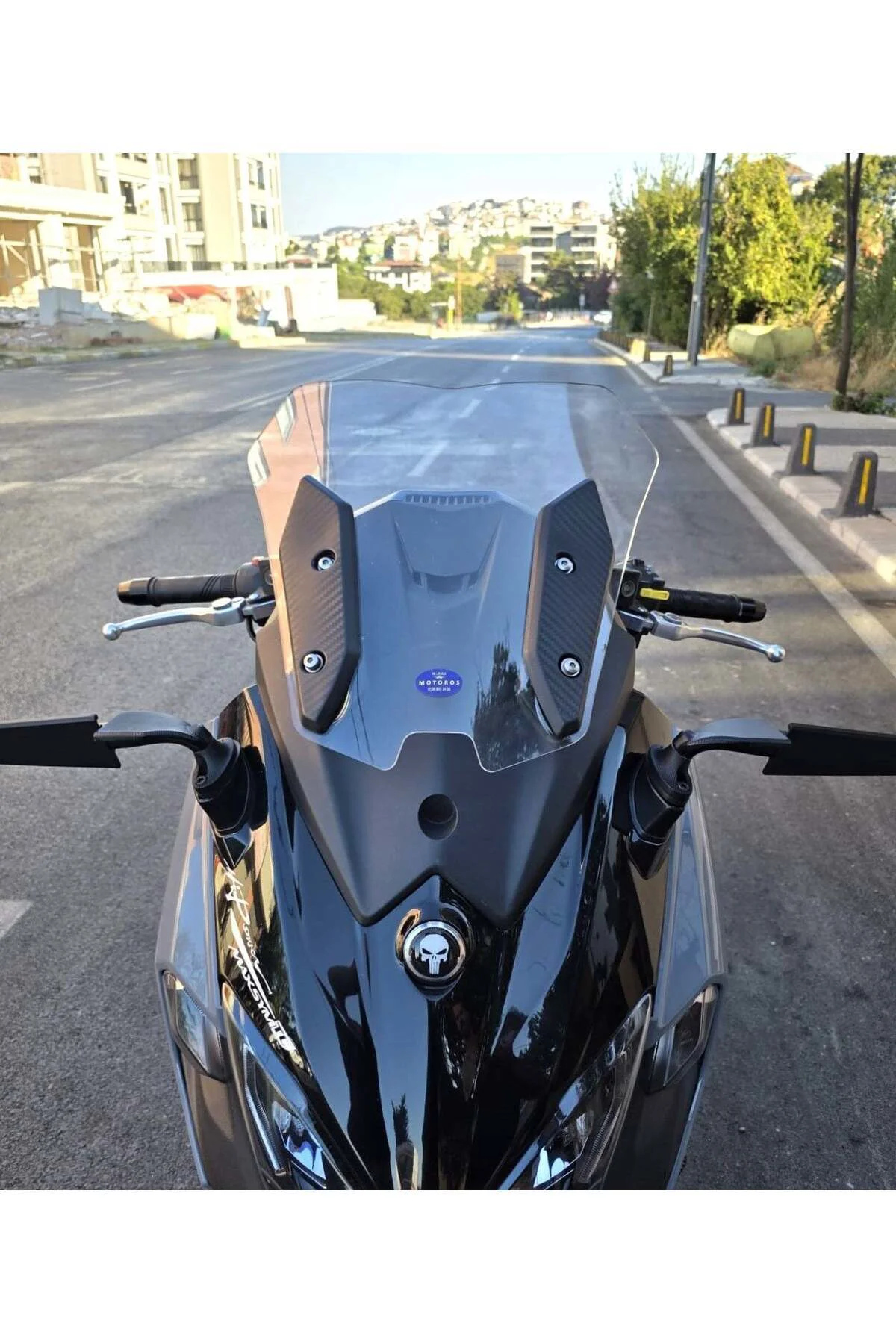 Sym Maxsym TL 508 Ön Cam 2022-2026 Model 41cm Şeffaf Renkli 4mm S