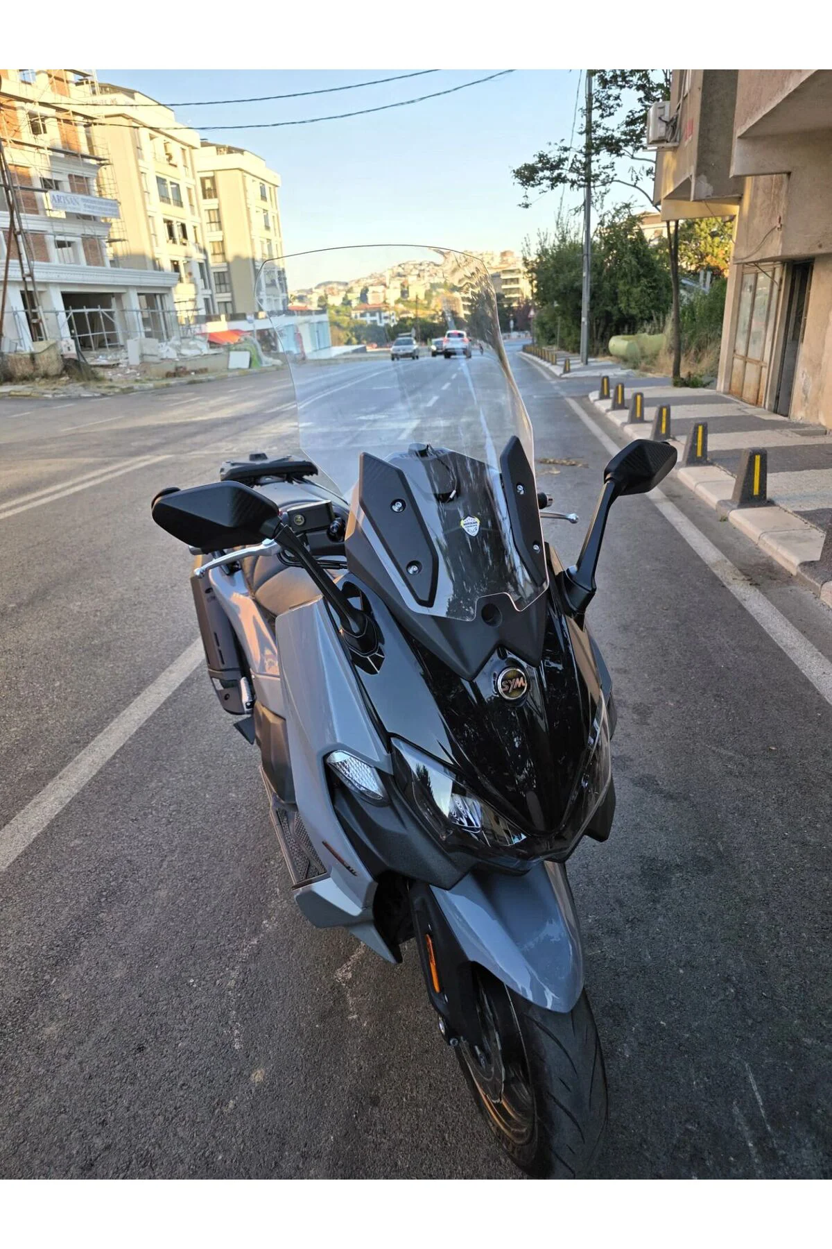 Sym Maxsym TL 508 Ön Cam 2022-2026 Model 65cm Şeffaf Renkli 4mm