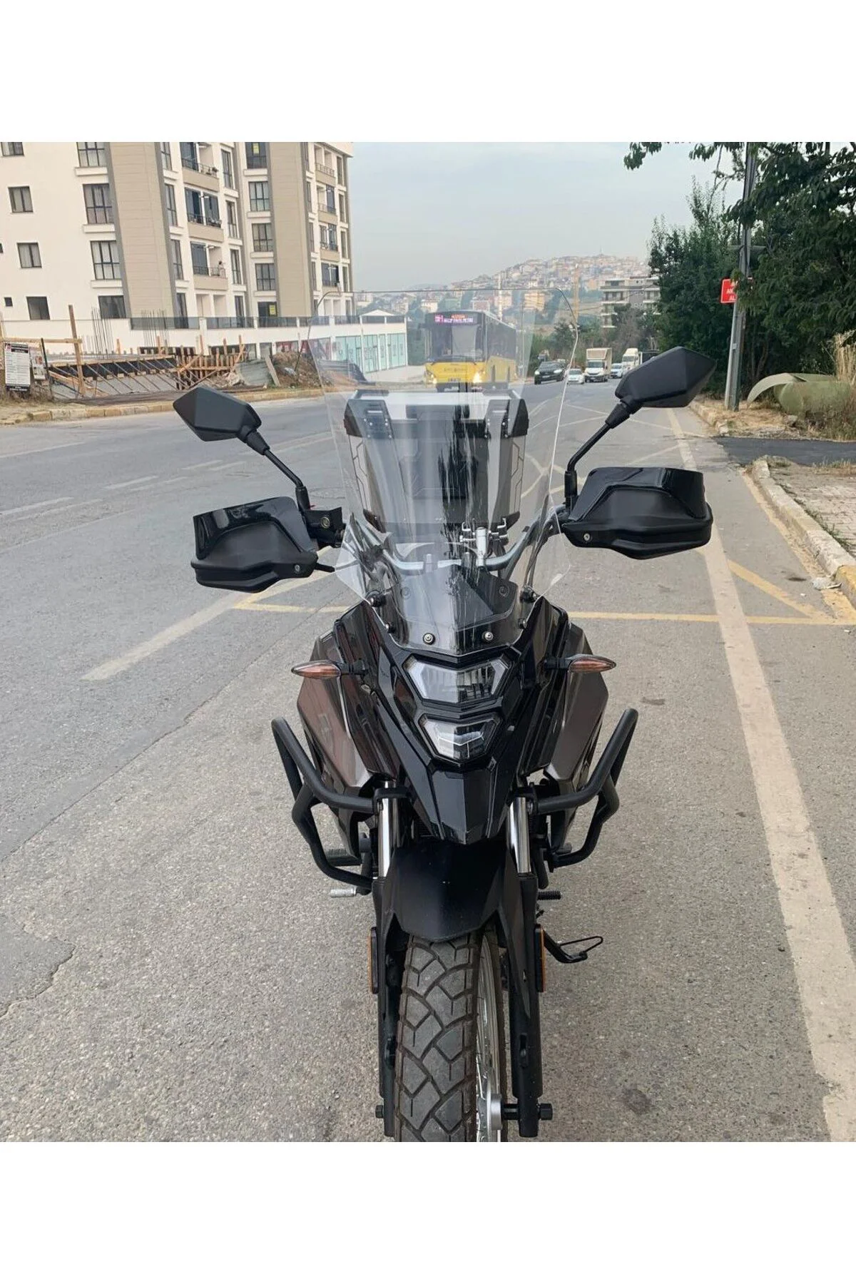 SYM NHT 200 Ön Cam 2023-2026 Model 50cm Şeffaf Renkli 4mm