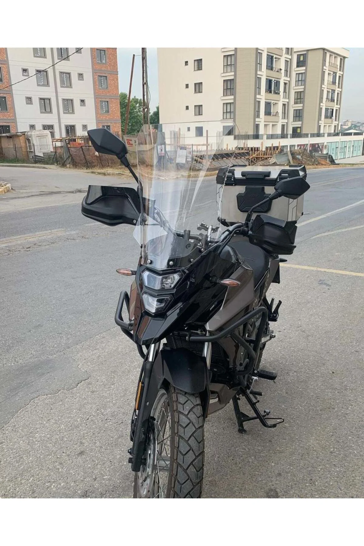 SYM NHT 200 Ön Cam 2023-2026 Model 50cm Şeffaf Renkli 4mm