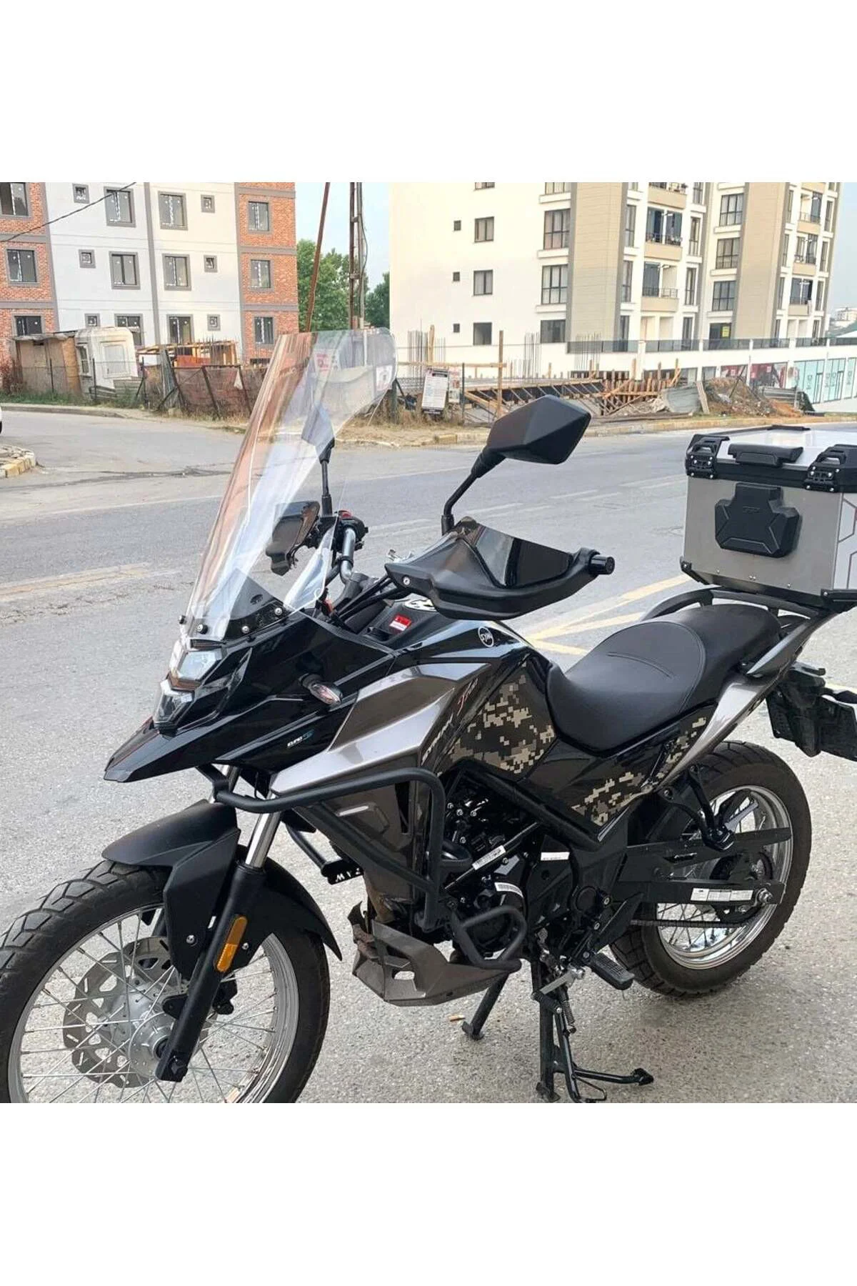 SYM NHT 200 Ön Cam 2023-2026 Model 50cm Şeffaf Renkli 4mm