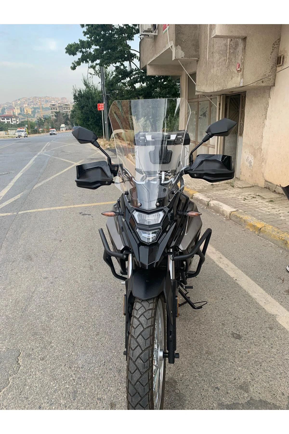 SYM NHT 200 Ön Cam 2023-2026 Model 50cm Şeffaf Renkli 4mm
