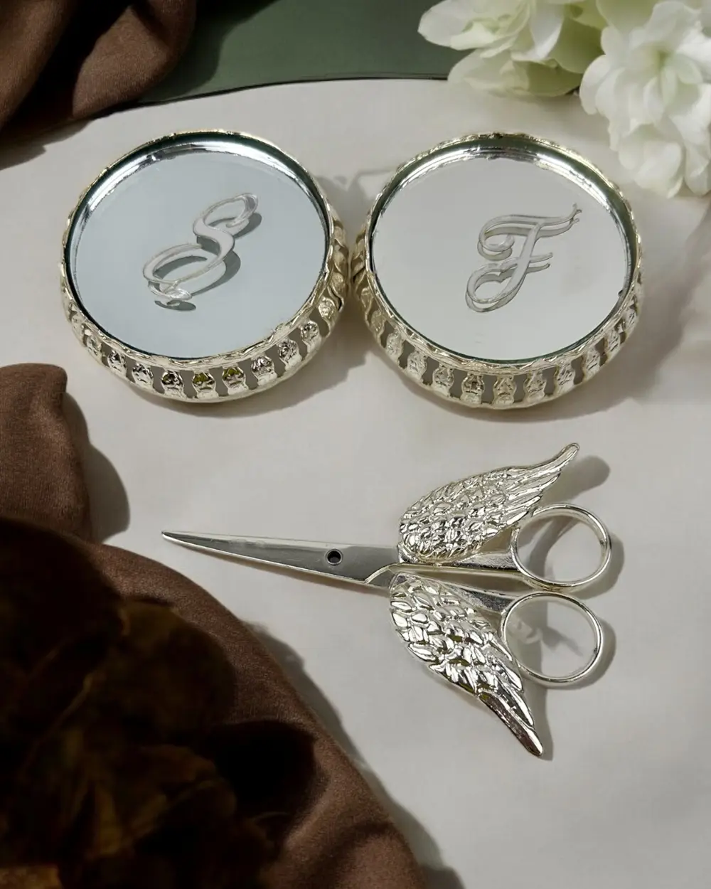 Symbiosis Gümüş Aynalı Yükselti ve Söz Makası Seti