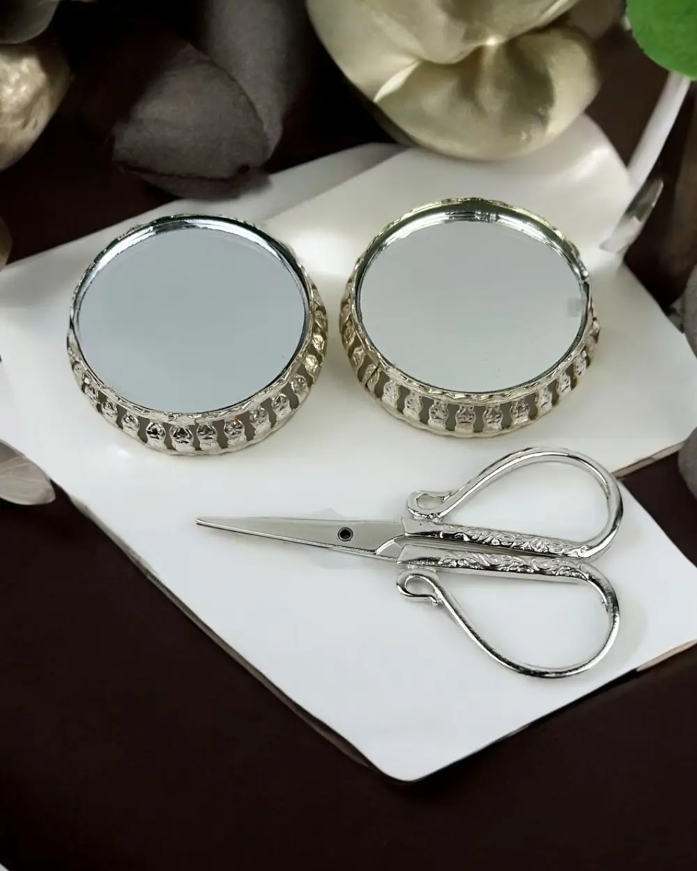 Symbiosis Gümüş Aynalı Yükselti ve Söz Makası Seti