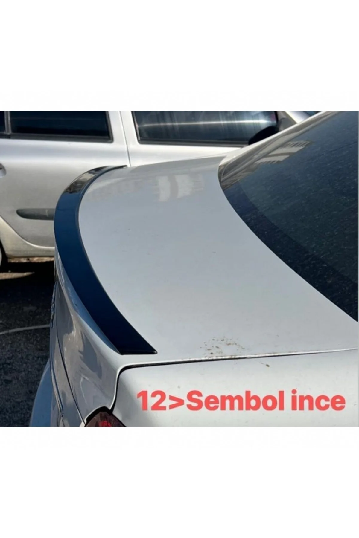 SYMBOL 2012- İNCE MODEL BOYALI PLASTİK SPOİLER