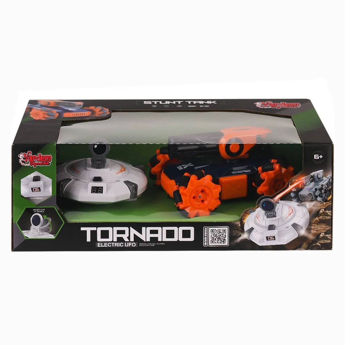 SYR-666-804 Kumandalı Şarjlı Ufo Avcısı ve Akrobatik Araba -Eco Lounge