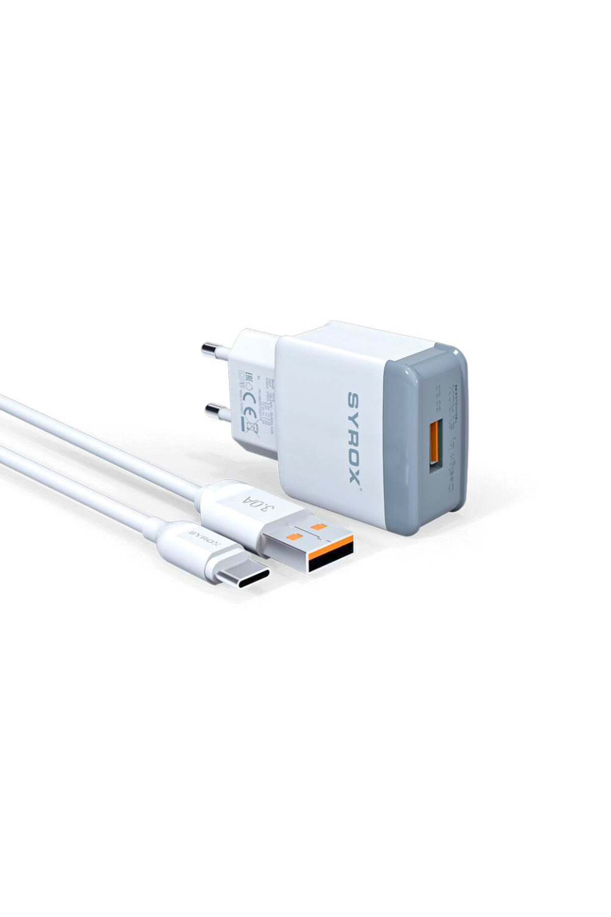 Syrox Q32 Type-C Hızlı Quick Şarj Aleti 3.0A