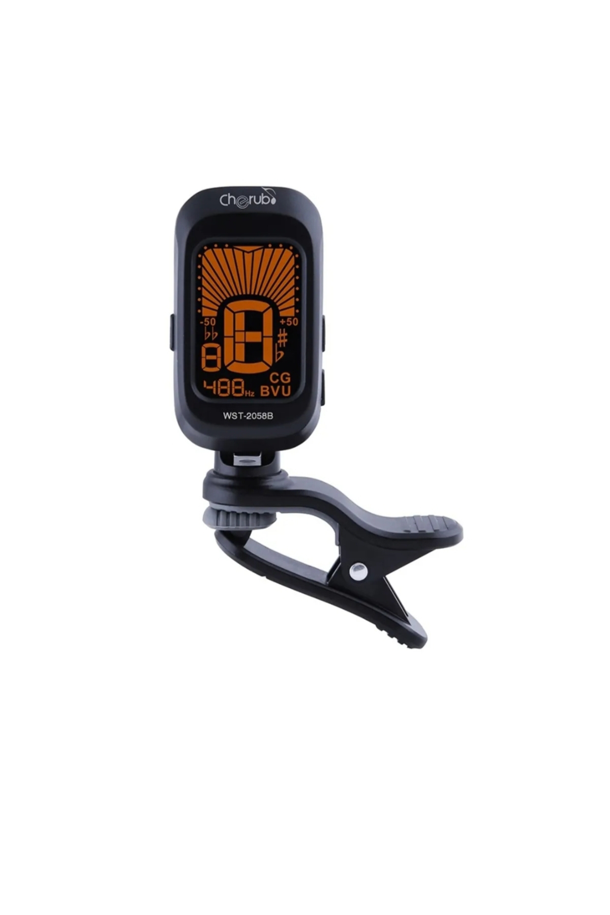 Cherub T-2058B Dijital Akord Aleti Tuner Siyah Musedo Mandal Tip