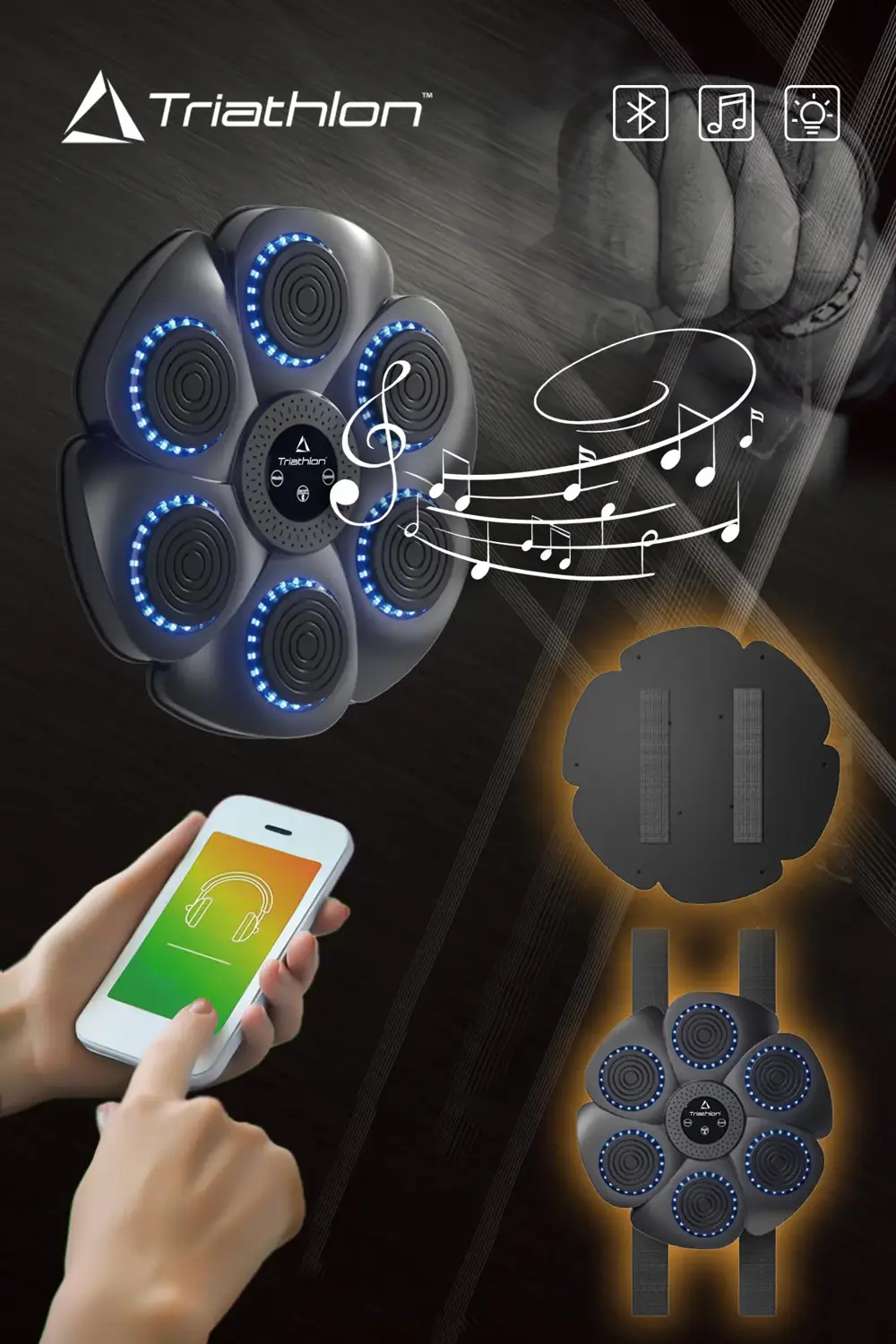 T-225 Refleks Geliştirici Akıllı Boks Eğitim Makinesi / Bluetooth