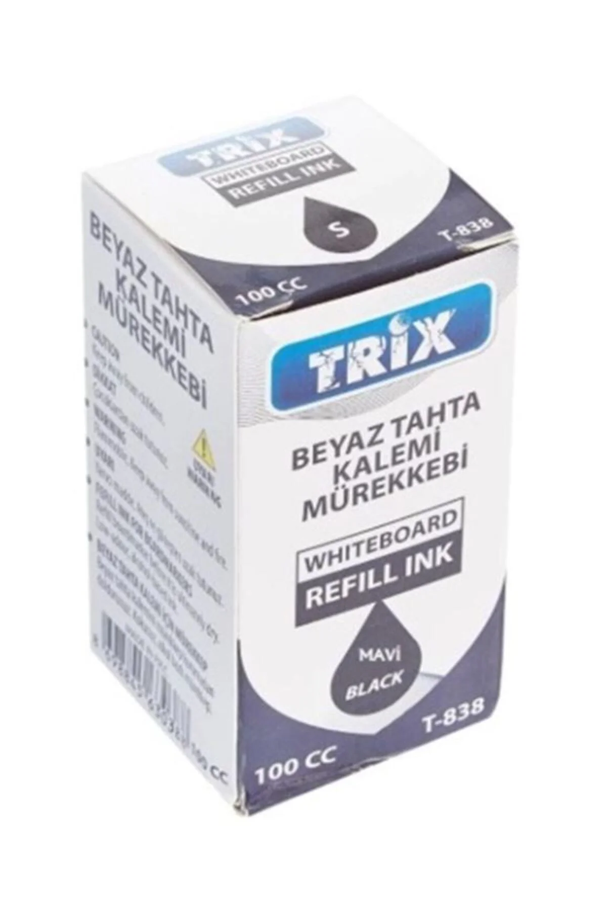 T-838 Siyah Tahta Kalem Mürekkebi 100 Cc