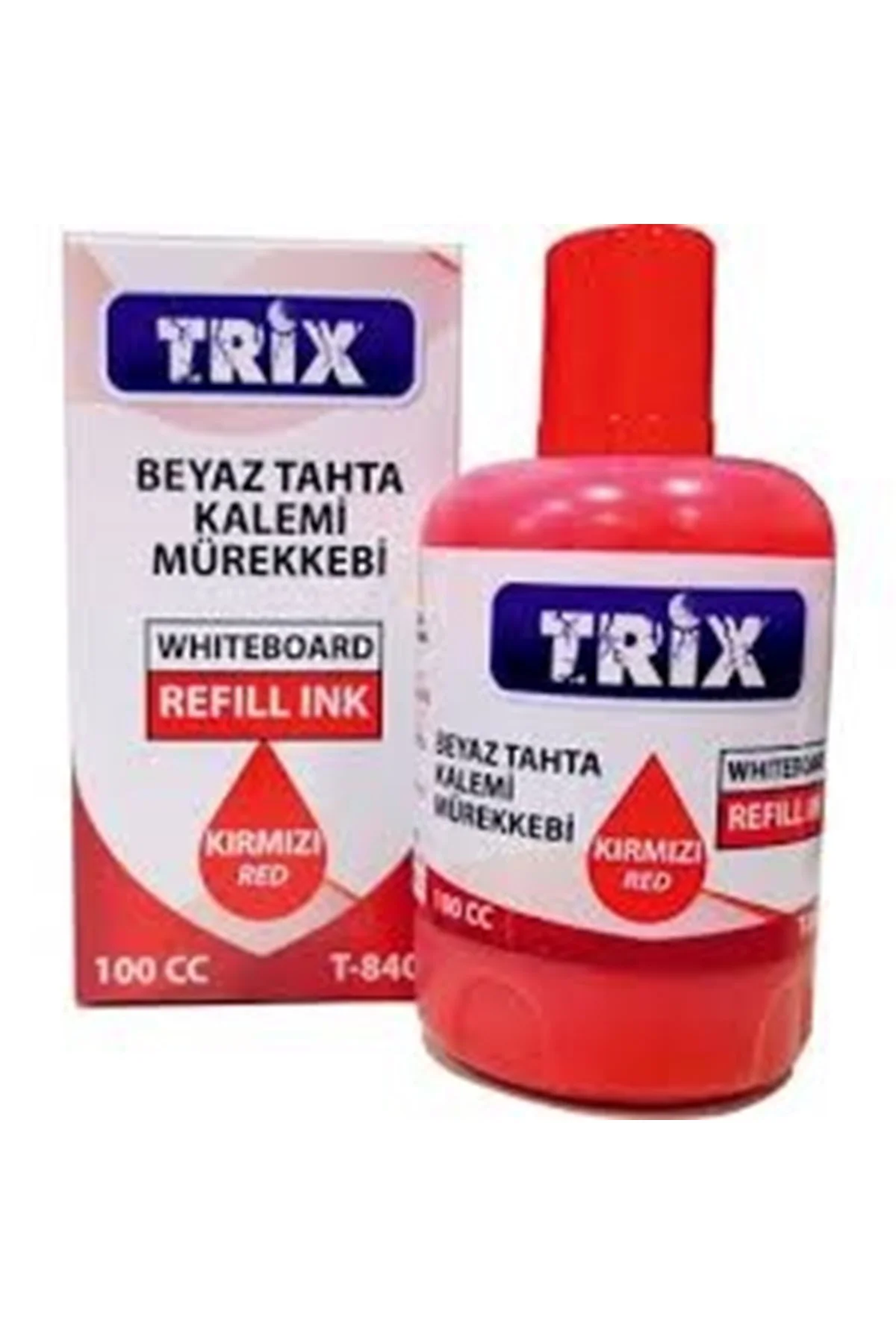 T-840 Kırmızı Tahta Kalem Mürekkebi 100 Cc