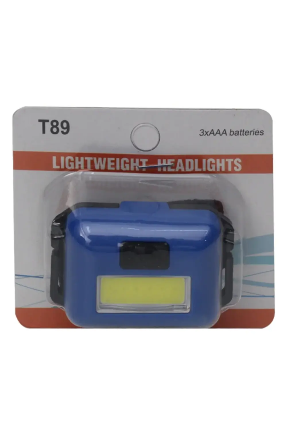 T-89 3 Watt Cob Ledli Pilli Mini Kafa Lambası