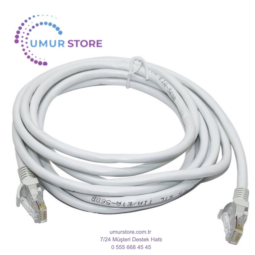 T Internet Ethernet Cat6  3 MT Data Kablosu