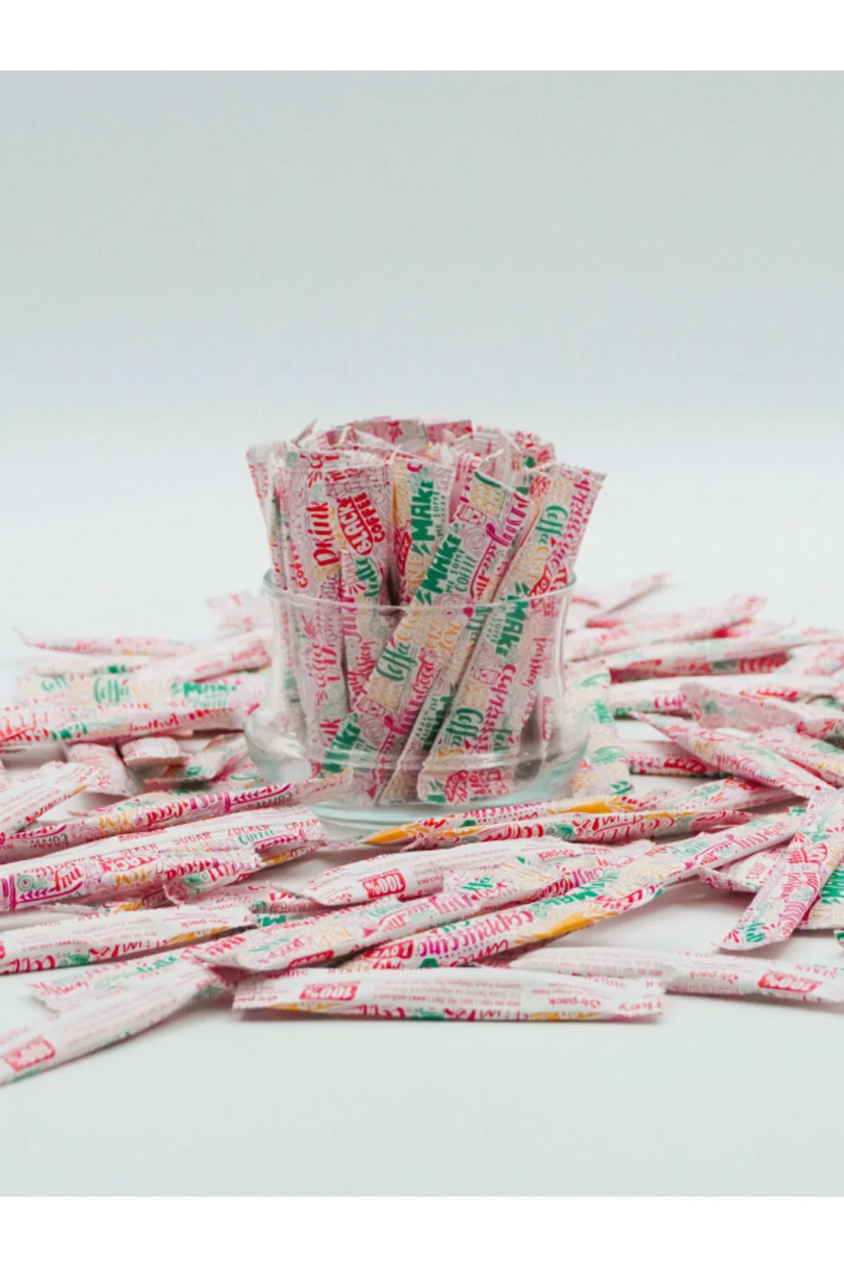 T-pack 2000 Adet X 4 gr (8 KG) T-pack Stick Şeker Özel Tasarım Pr