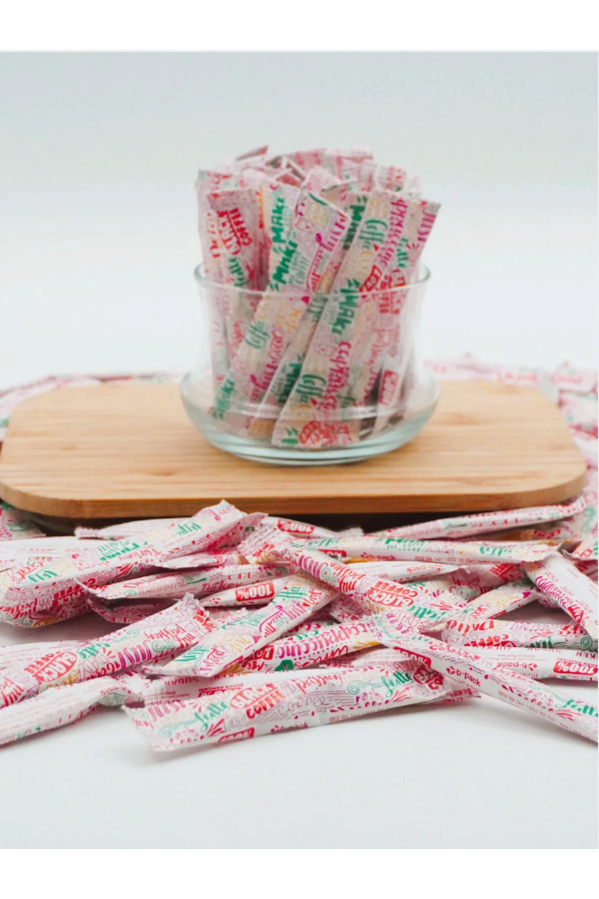 T-pack 2000 Adet X 4 gr (8 KG) T-pack Stick Şeker Özel Tasarım Pr