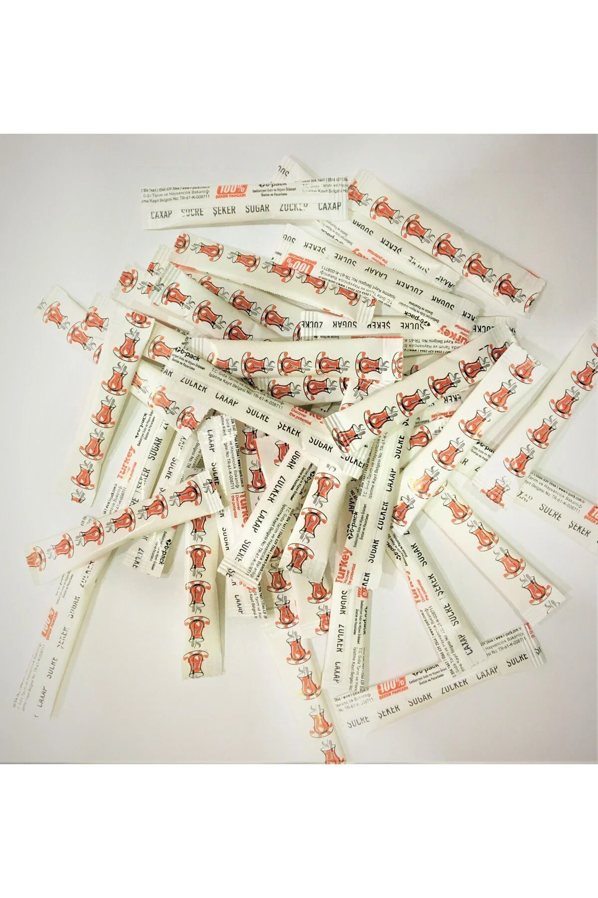 T-pack Stick Beyaz Çubuk, Toz Şeker ,tatlandırıcı 4 gr X 2000 Ade
