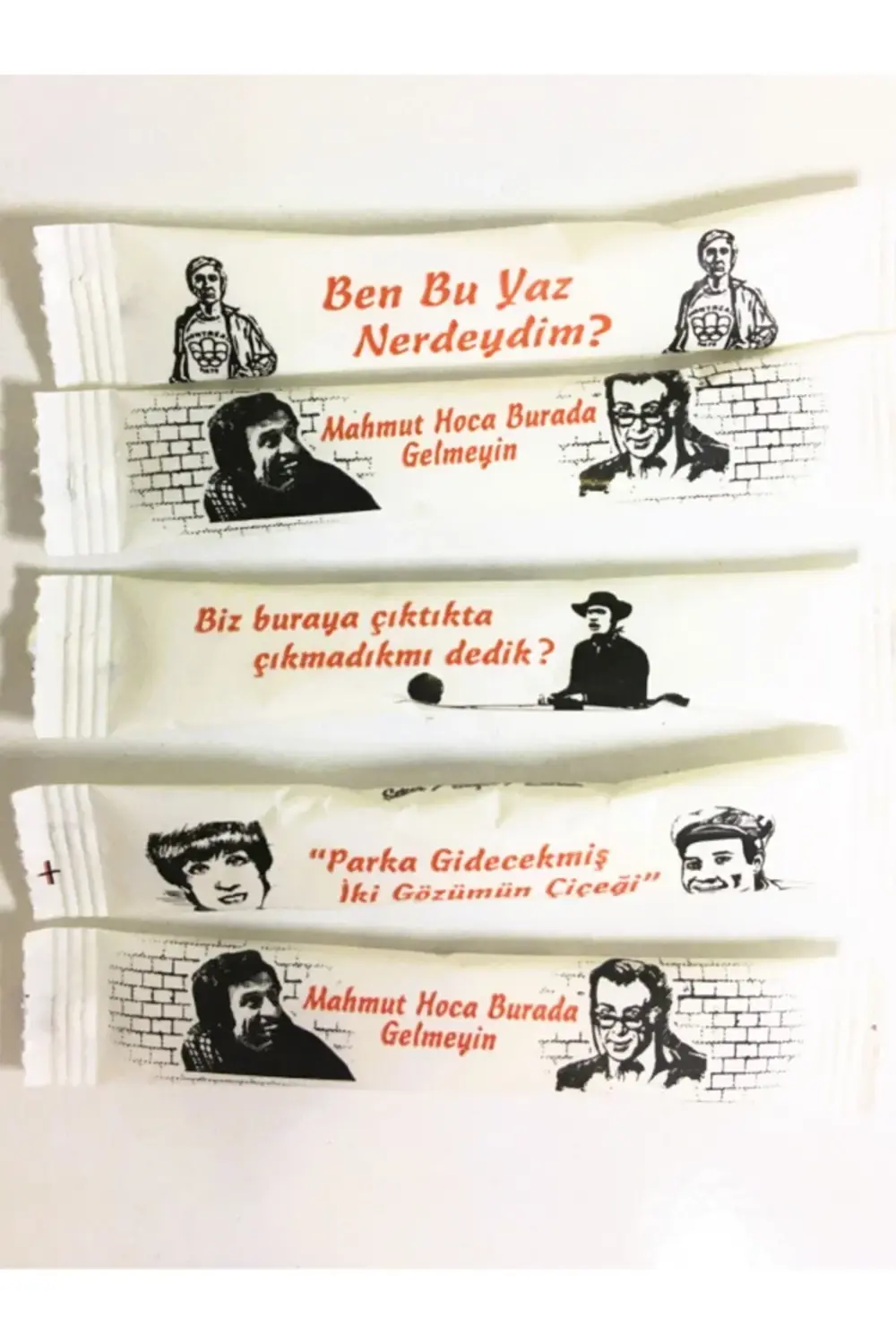 T-pack Yeşilçam Serisi Stick Şeker 3 Gr. X 1000 Adet 3 Kg