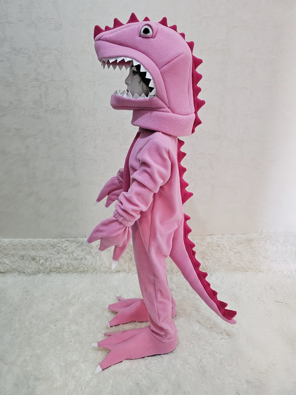T-Rex Dinozor Kostümü Pembe