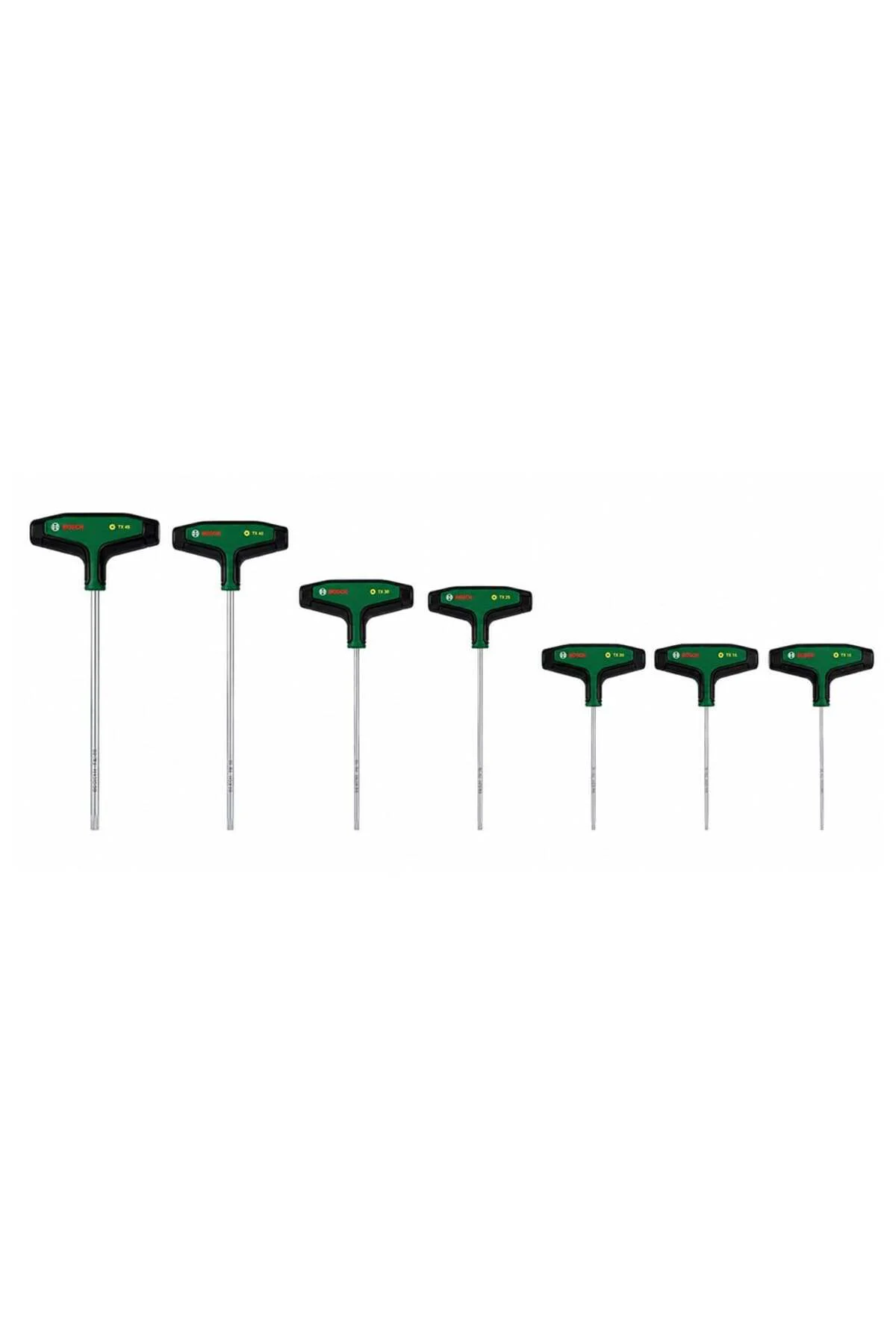 T Saplı Torx Uçlu Tornavida Seti 7 Parça