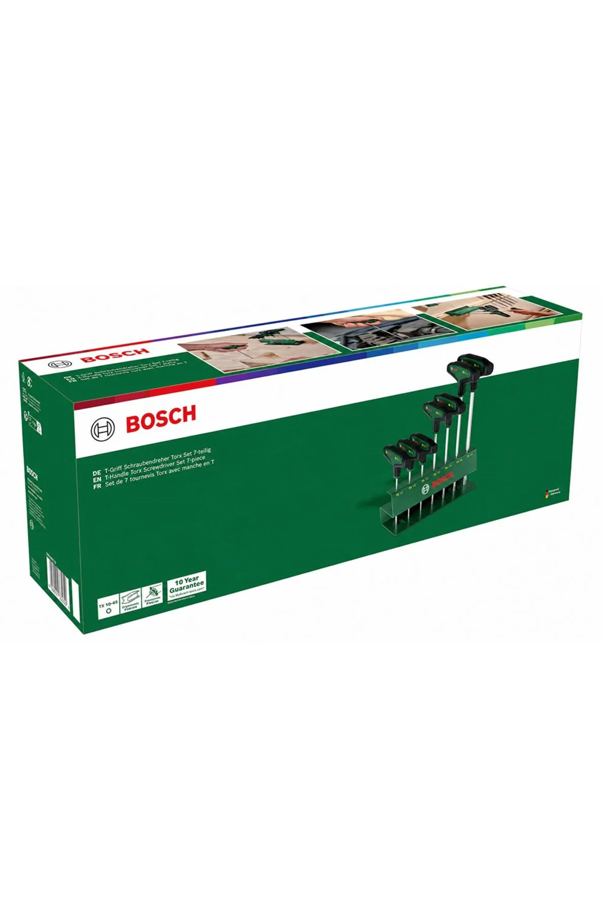 T Saplı Torx Uçlu Tornavida Seti 7 Parça