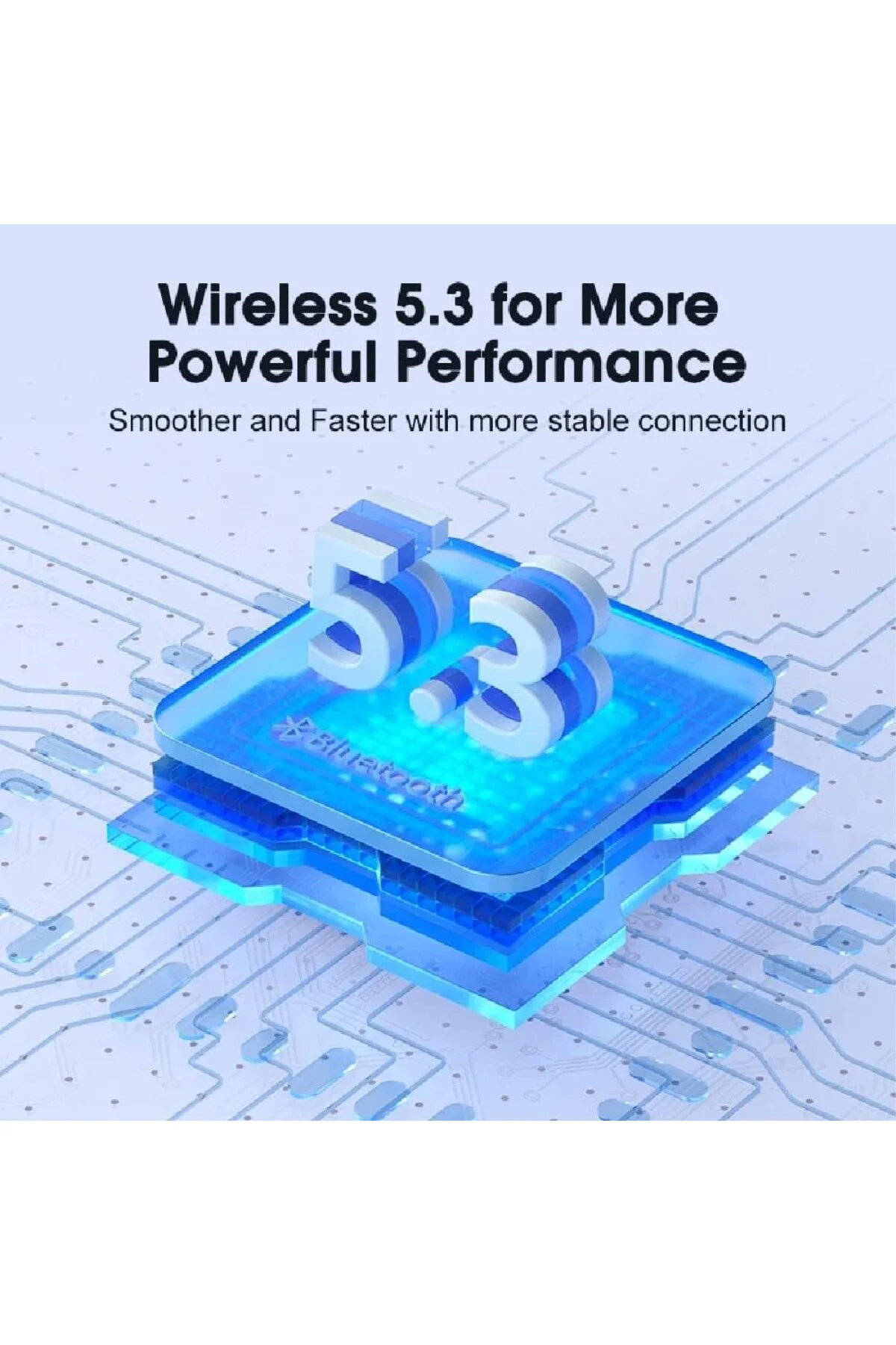 T13 Anc 4 Mikrofon Bluetooth 5.3 Kablosuz Kulaklık Beyaz Aktif Gürültü Engelleyici