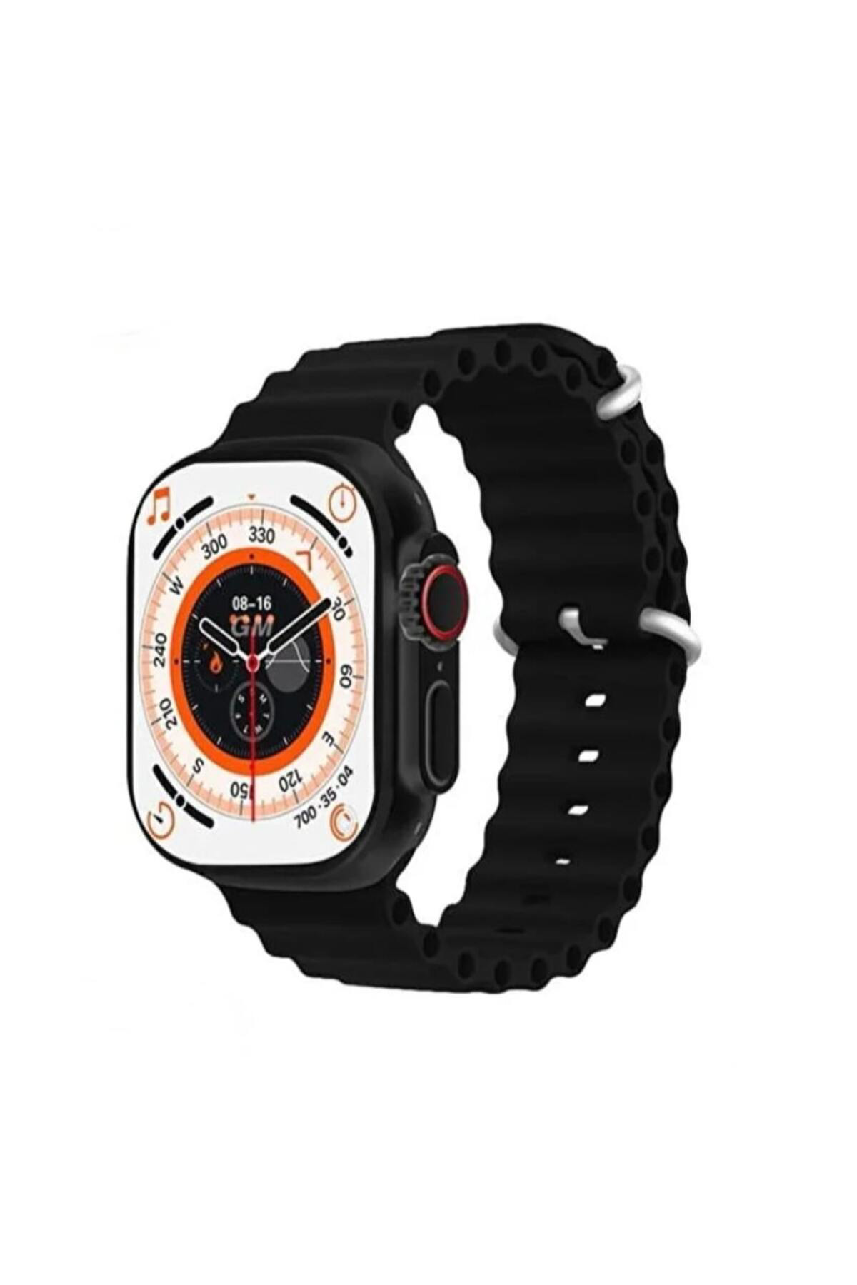 Torima T20 Ultra Siyah Kasa 4 Kordonlu Akıllı Saat Konuşma Özellikli