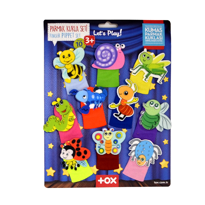 Ada Detox T219 Tox Sevimli Böcekler 10 Parça Parmak Kukla Set