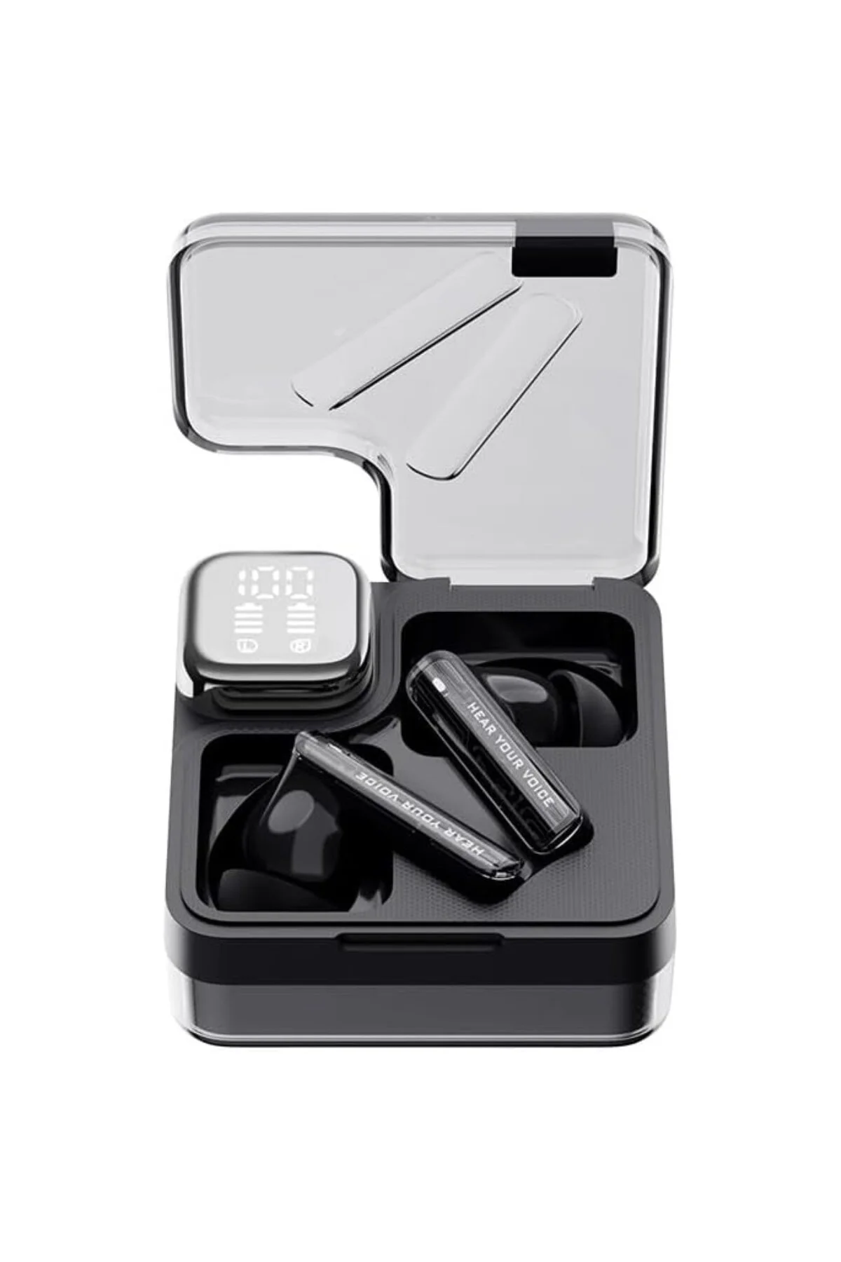 T31 Melobuds Neo ENC 4 Mikrofon Dijital Güç Göstergesi Bluetooth 5.3 Kablosuz Kulaklık