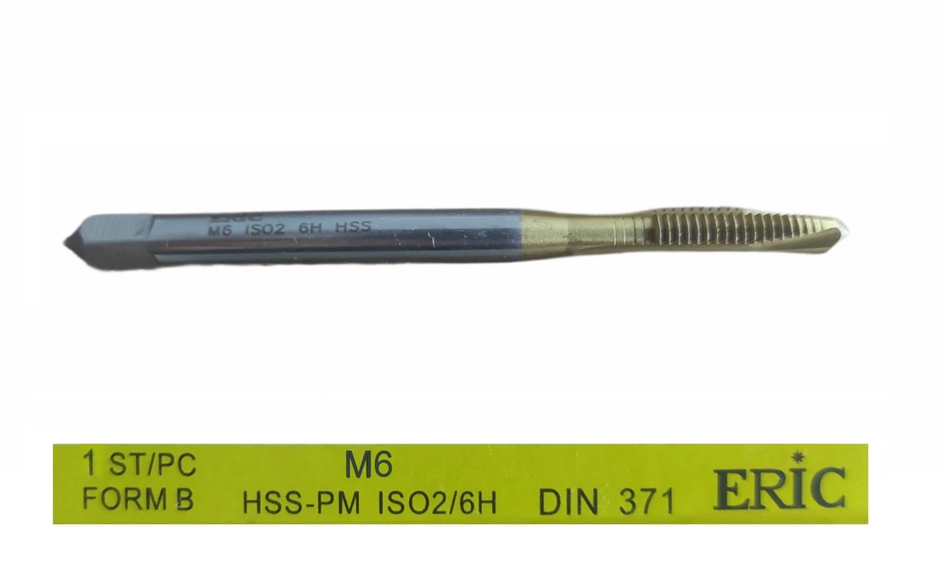 T371B06T   Eric Dın 371 Hss Makine Kılavuzu M6 - Düz
