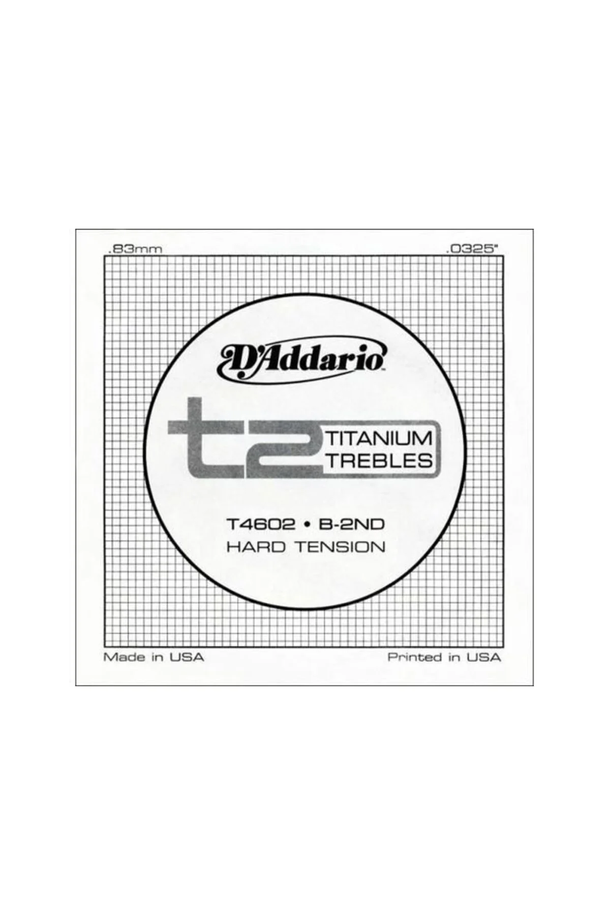 T4602 KLASİK GİTAR TEK TEL, T2 SERİSİ, TITANIUM TREBLES, Klasik Gitar Tek Tel T2 Tıtanıum .