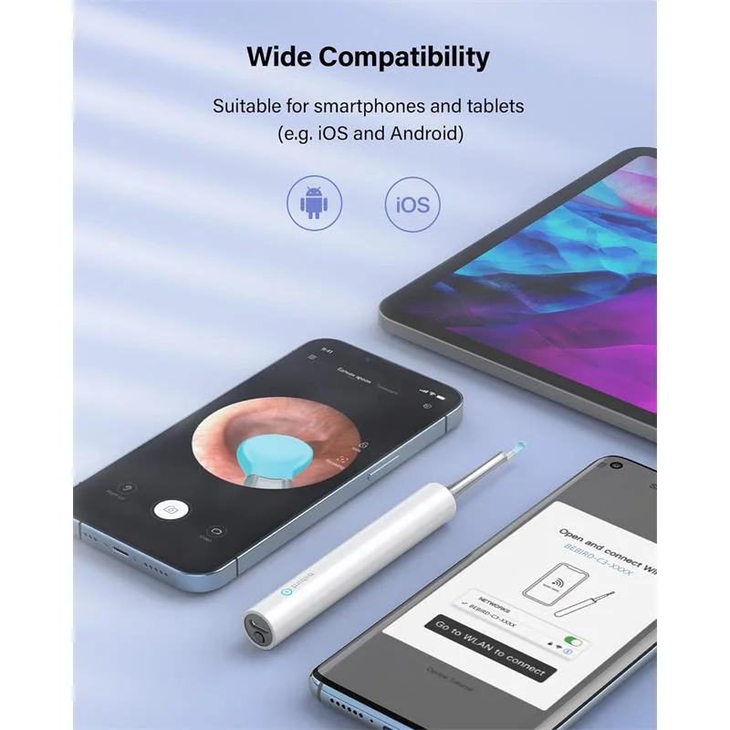T5 WiFi Görüntülü Kulak Temizleyici – 3MP Kamera, IP67 Su Geçirmez, 90 Dakika Pil Ömrü Fiyatı, Yorumları ve Özellikleri