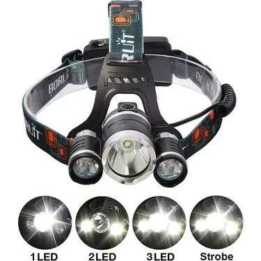 T6 Kafa Feneri 5000 Lumens – Güçlü LED Kamp ve Outdoor Işıkları Fiyatı, Yorumları ve Özellikleri