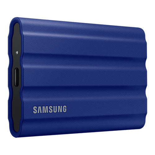 Samsung T7 2Tb Usb 3.2 Gen 2 Type-C Mavi Shield Mu-Pe2t0r/Ww