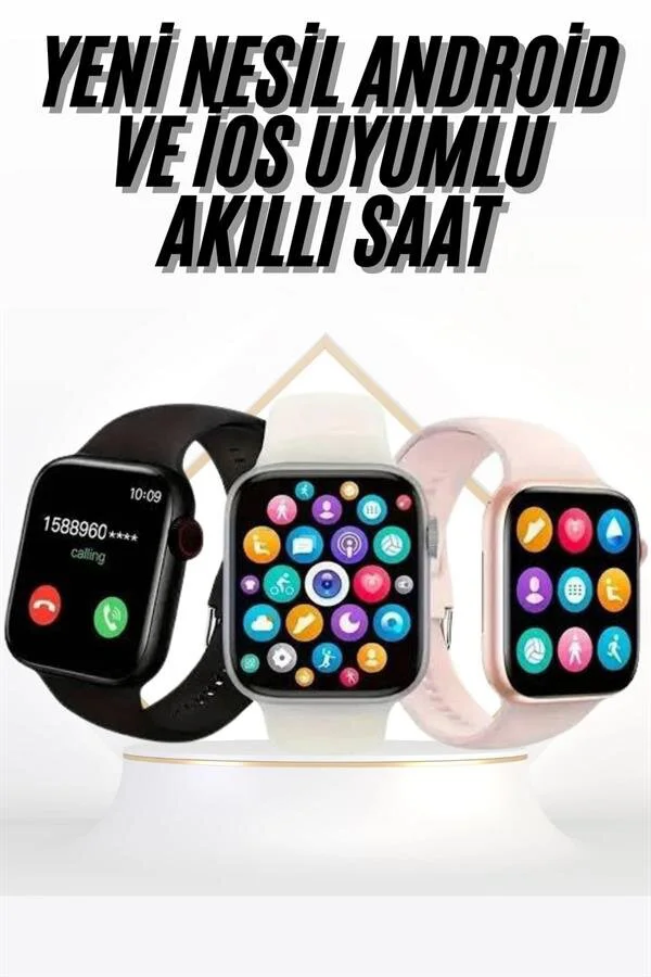 T700S Akıllı Saat 44 MM Amoled Ekran - Uyku Takibi ve Sağlık İzleme